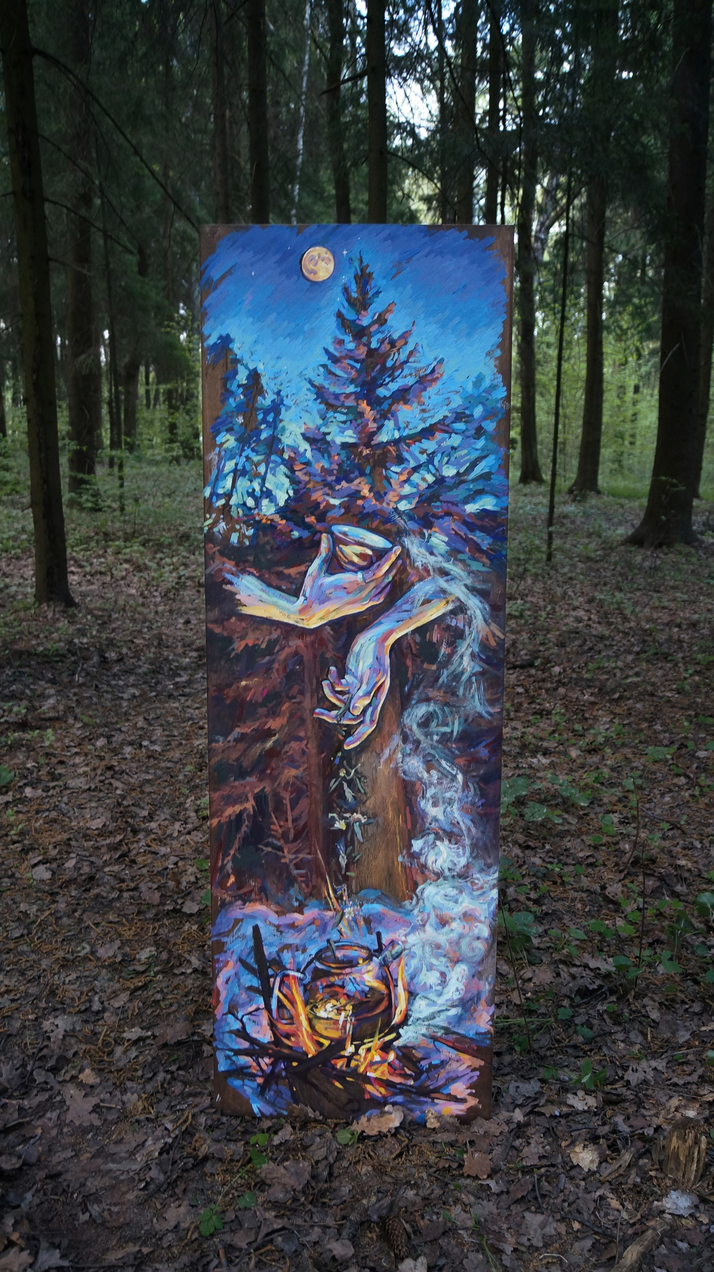 Чайная картина. Саша Гдетотам