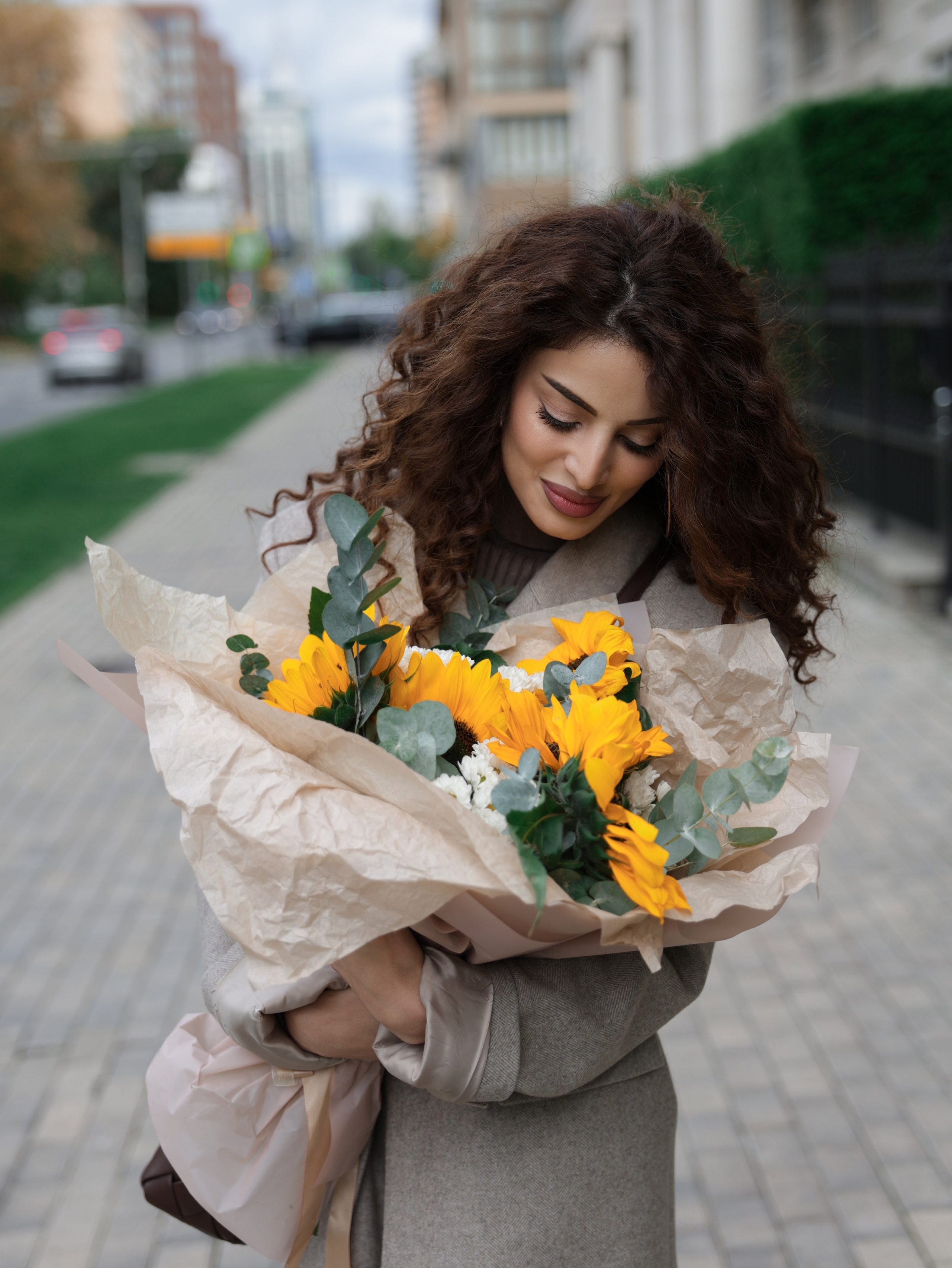 Элла | подсолнухи. Ежова Милена | Фотограф Москва / Балашиха / Железнодорожный