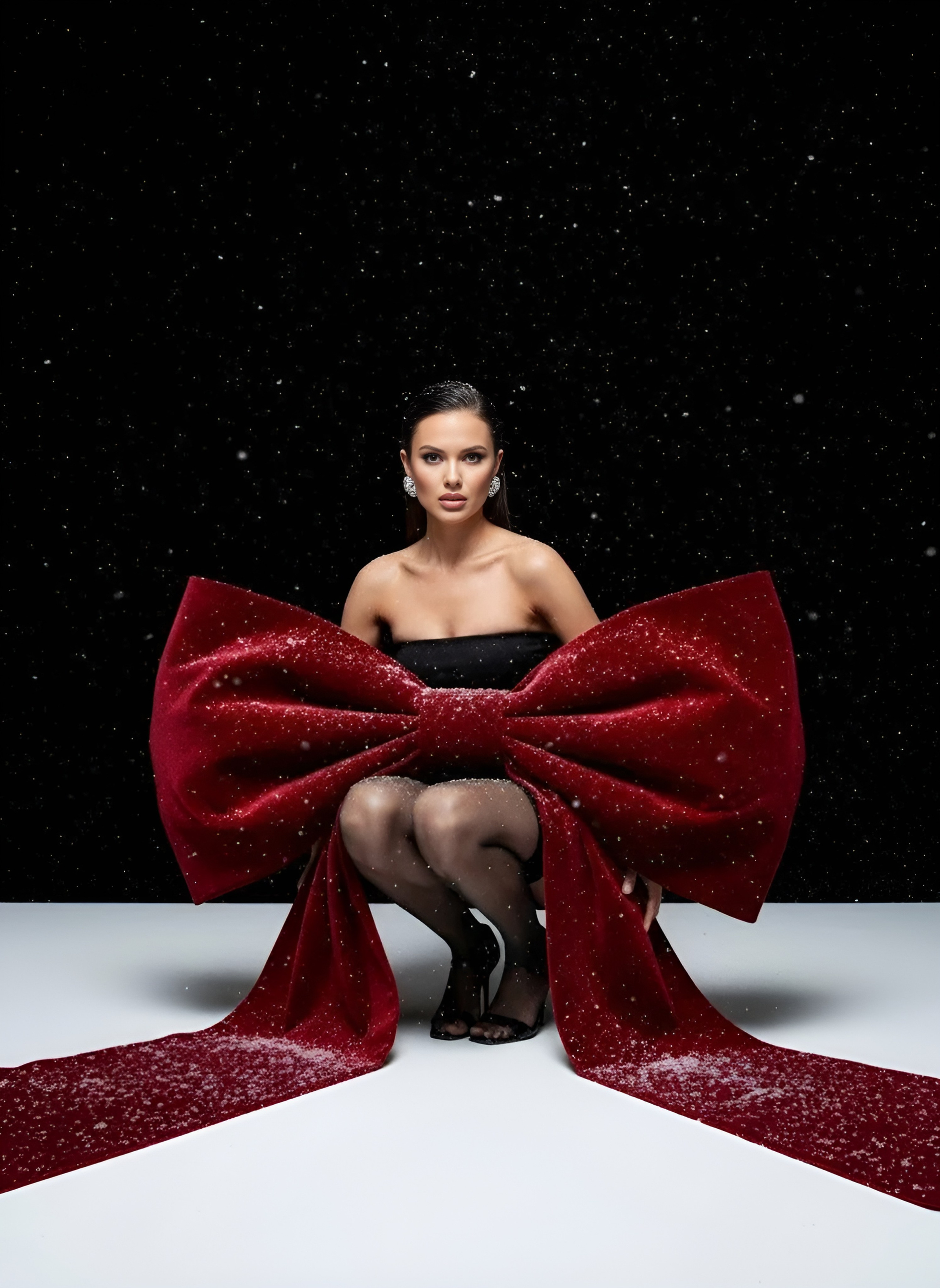 Тест «Твоя новогодняя съемка». Ежова Милена | Фотограф Москва / Балашиха / Железнодорожный