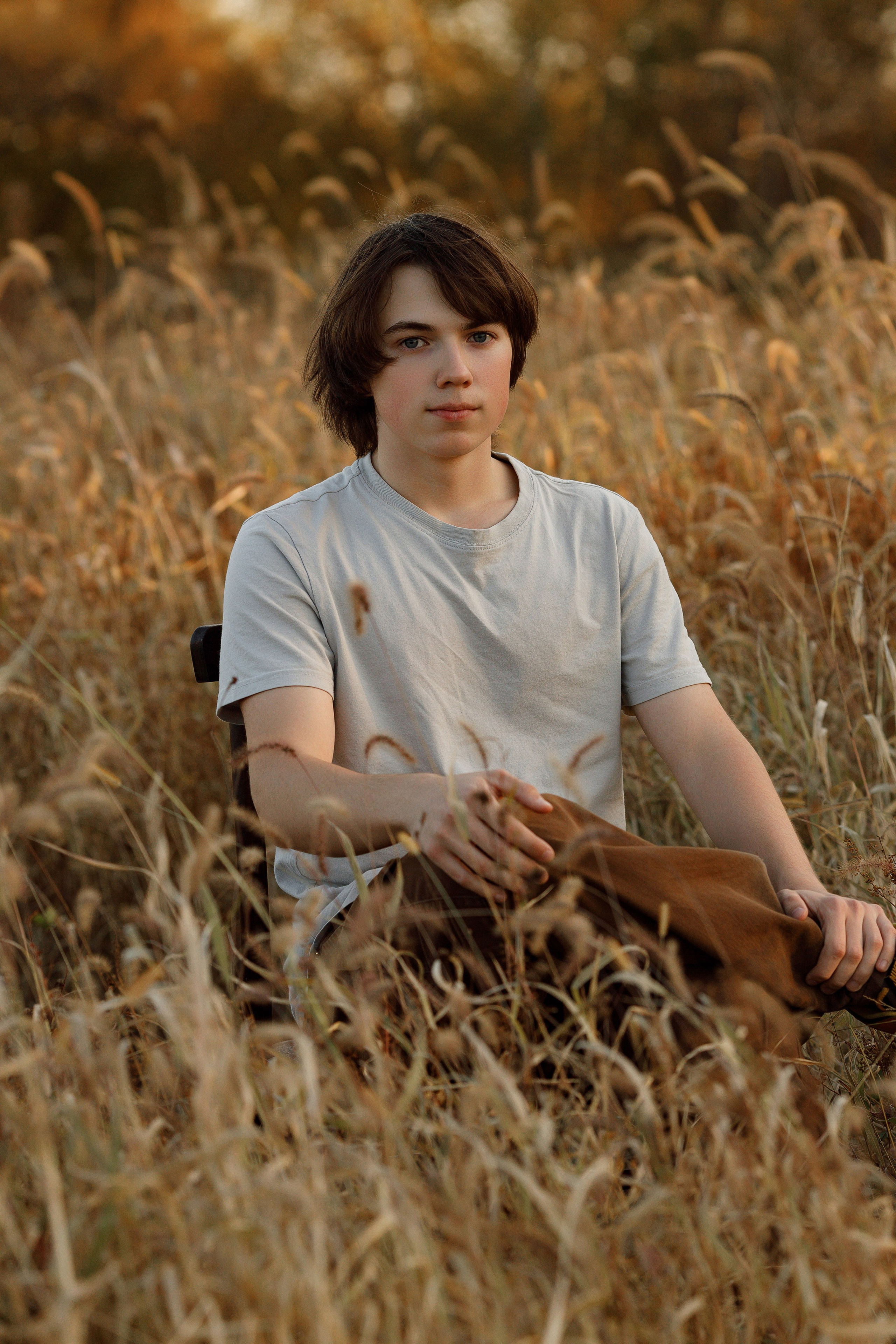 Осень 11 класс (съемка в поле). Photoalbum-vl.ru