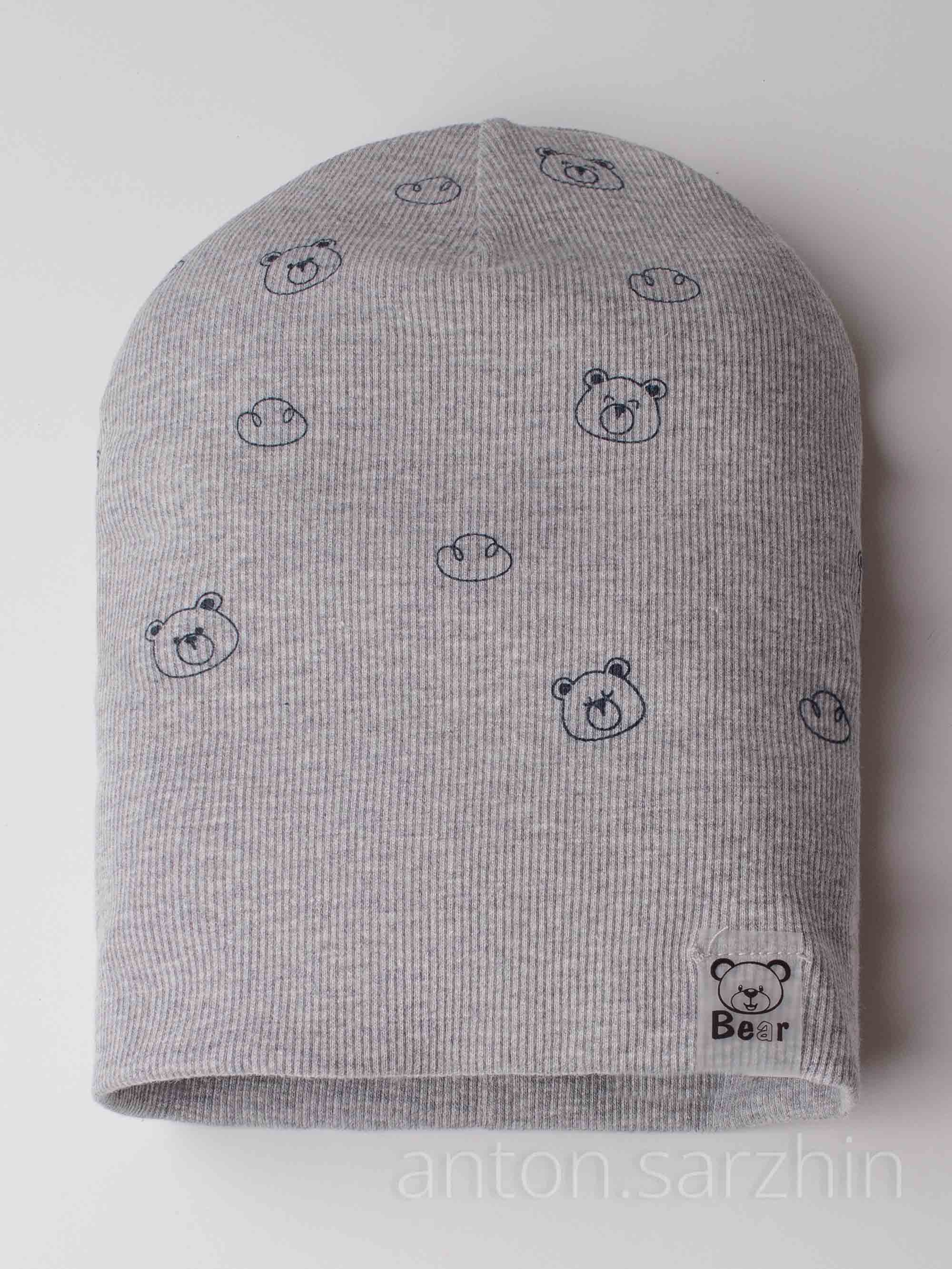 Фотосъемка шапки бини женской в раскладку