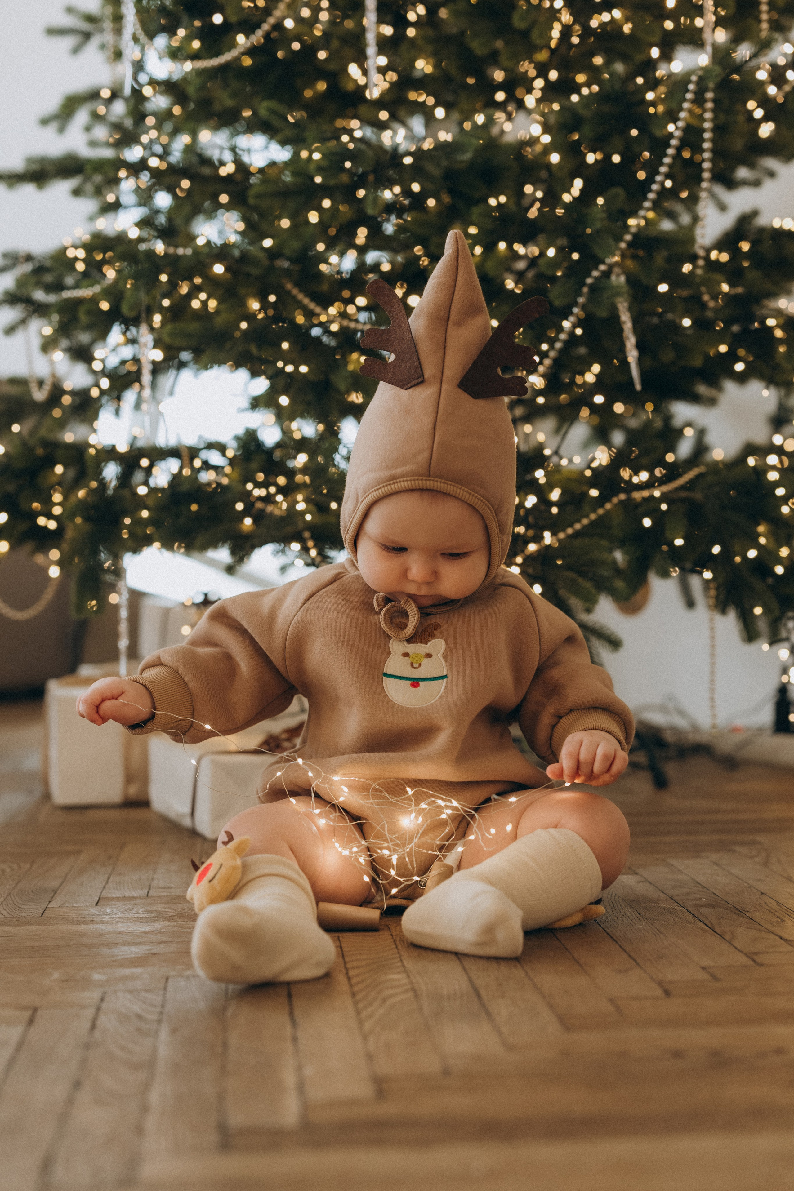 Семейная новогодняя фотосессия. Фотограф Москва Виктория-Антуанетта