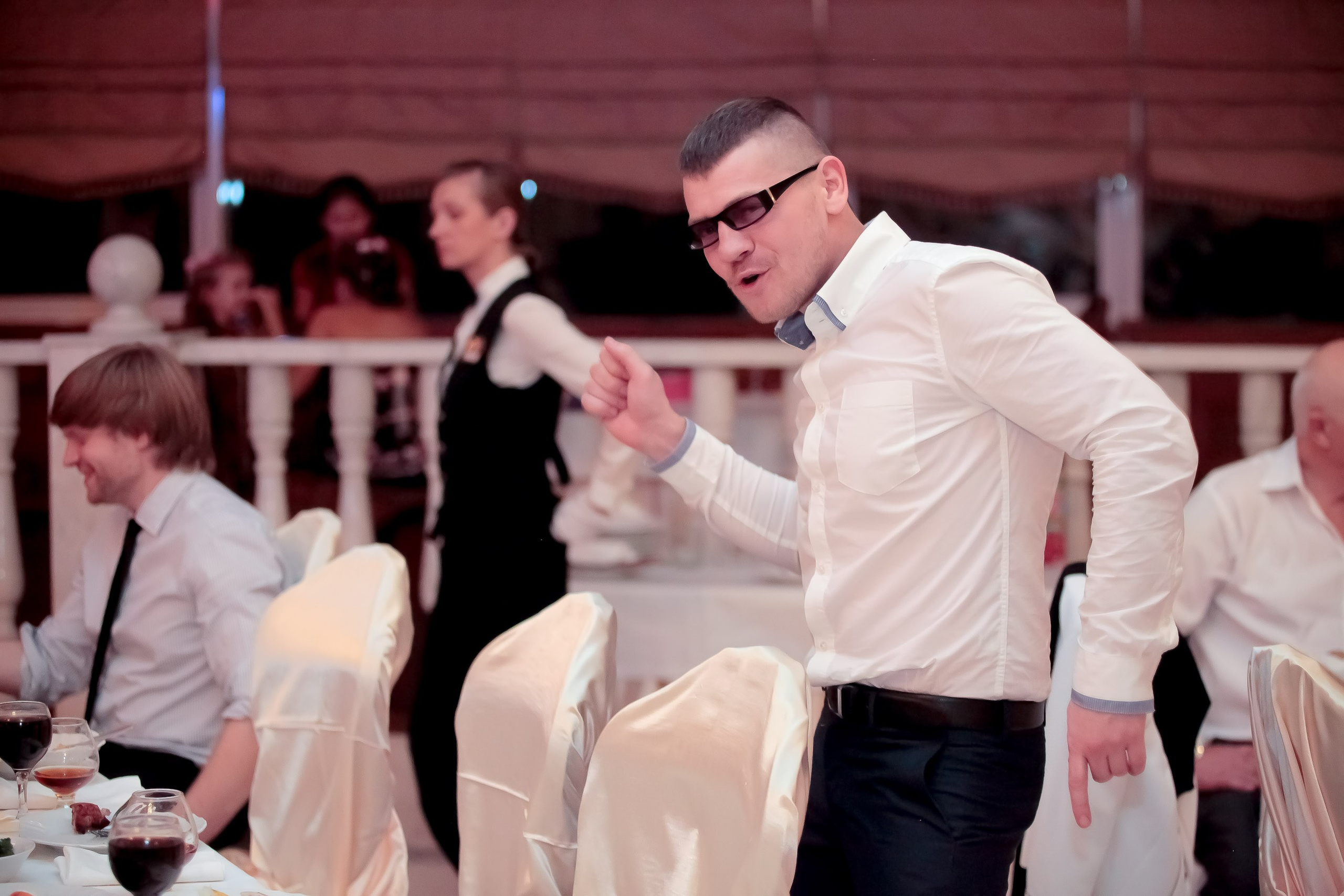 Банкет/Banquet. Максим Матвийченко и Виктория Басова профессионалы своего дела