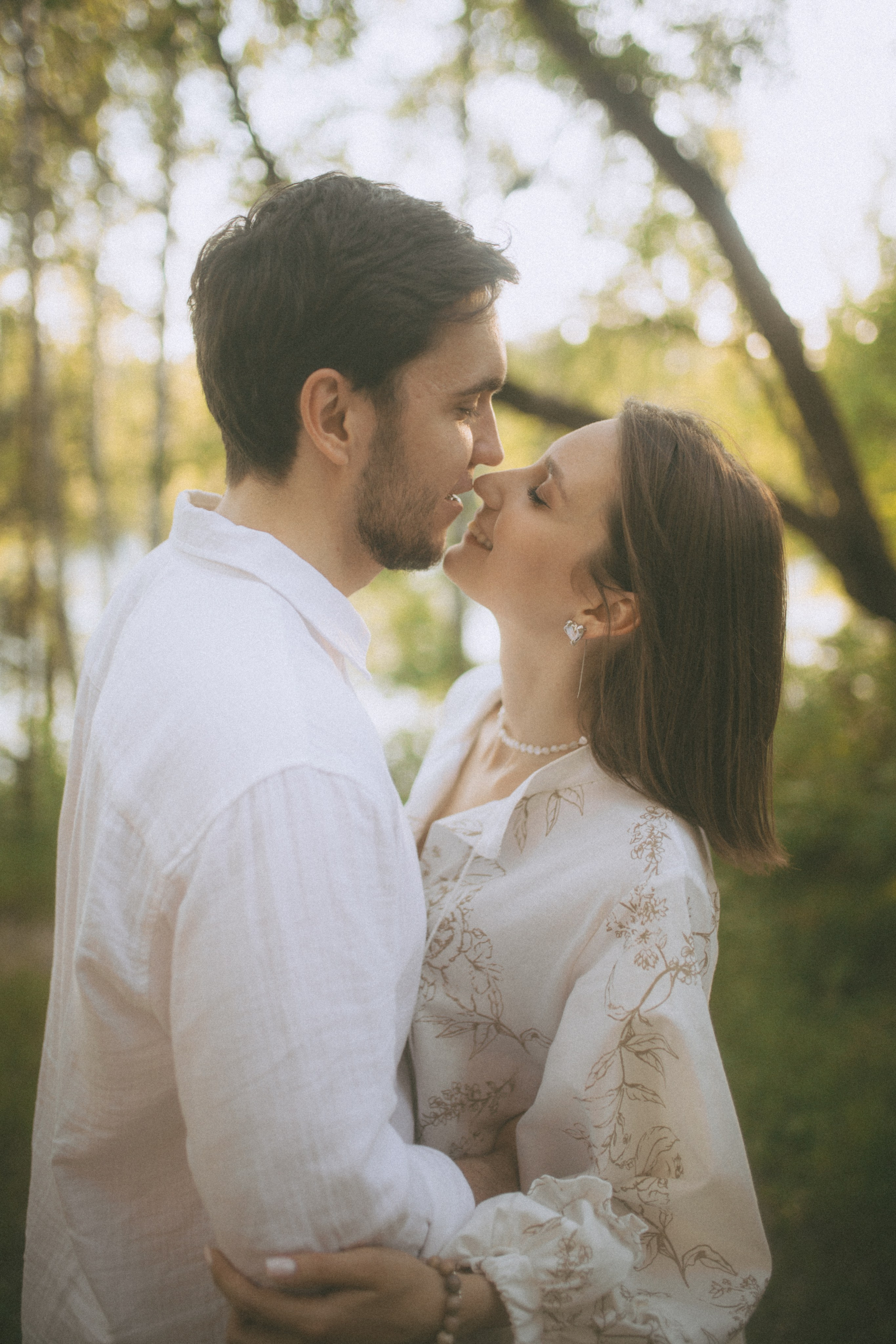 Фаниль и Вероника в лесу. Свадебный фотограф Казань