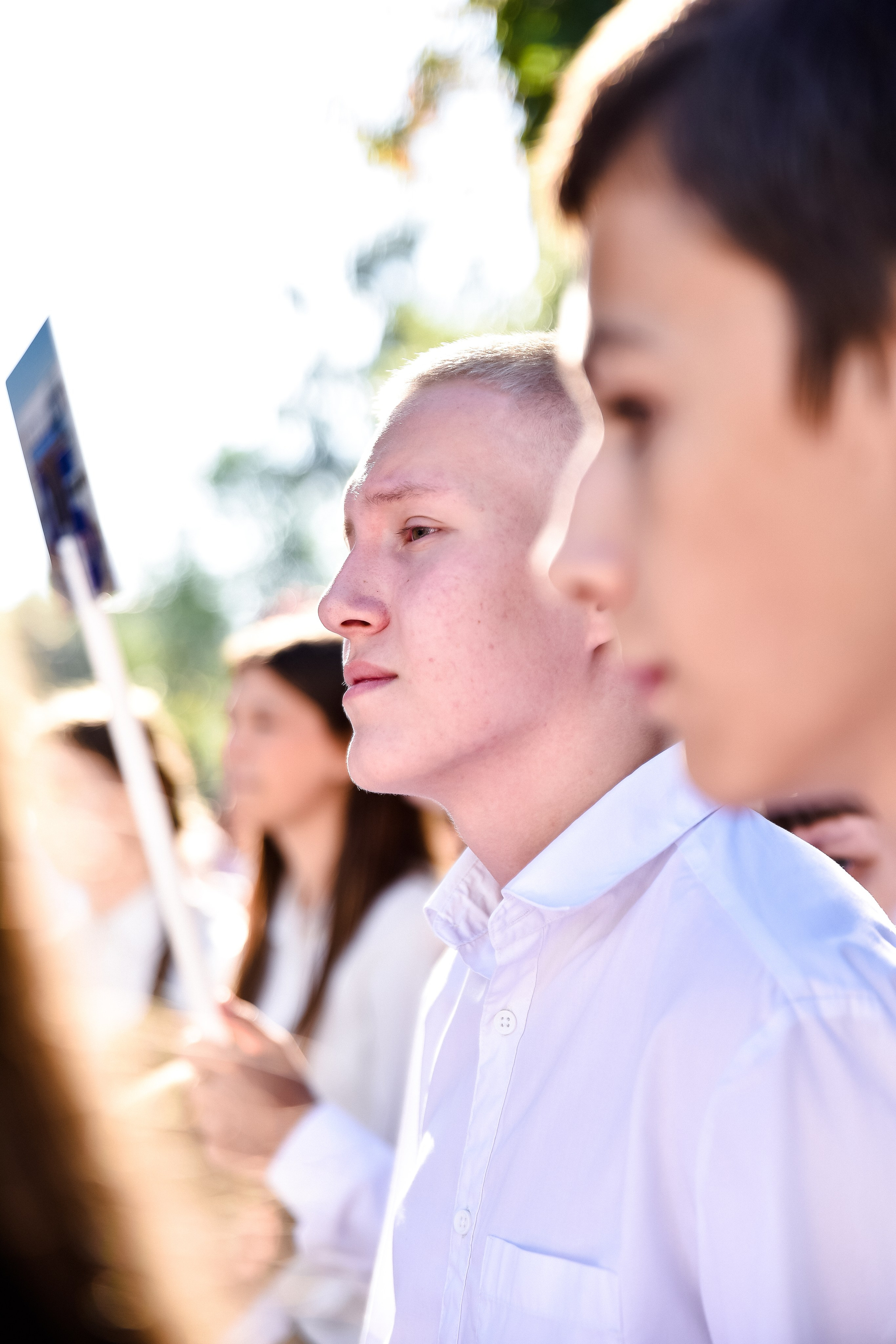 Линейка в школе № 49