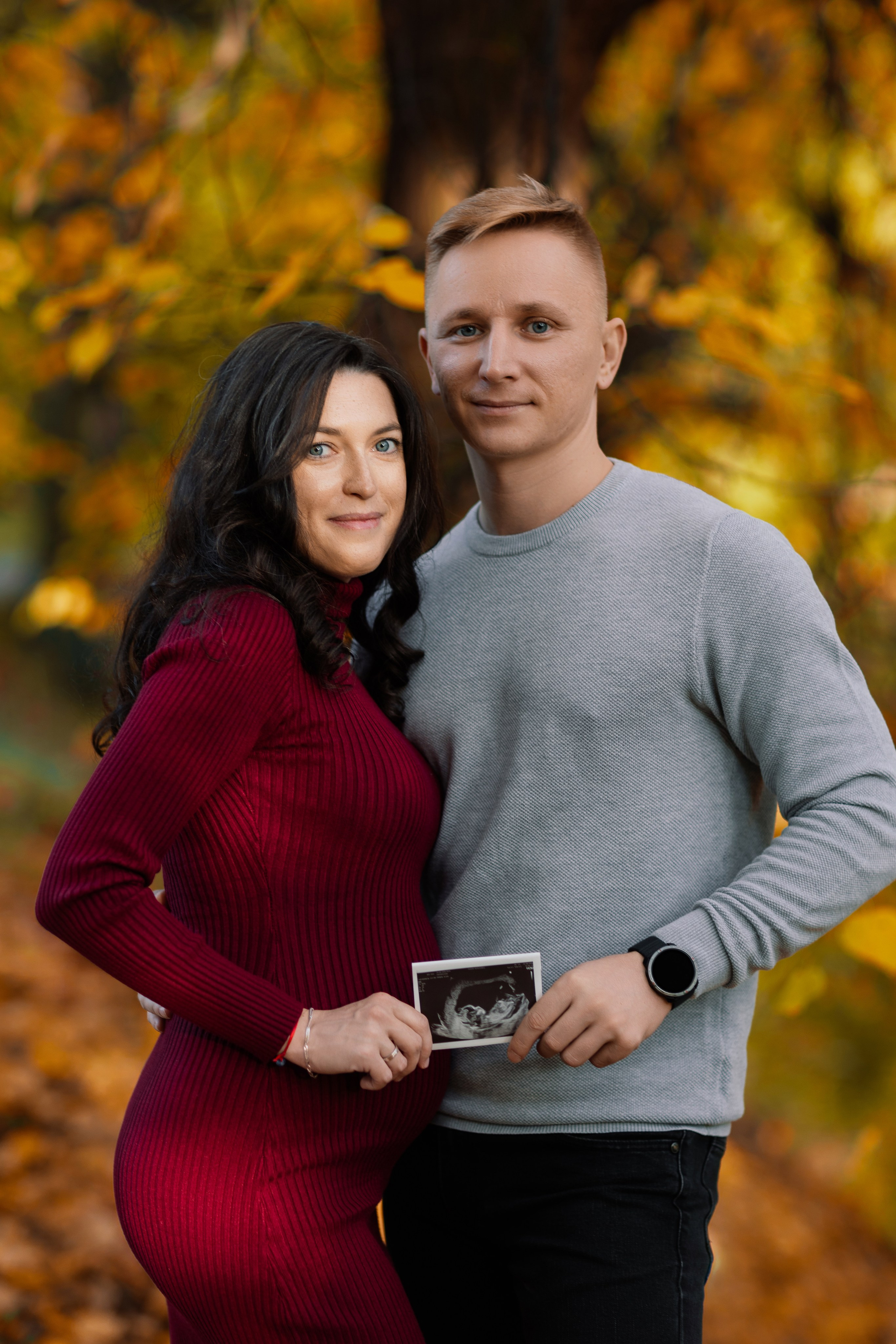 Осенняя фотосессия в ожидании чуда. Семейный фотограф Толстикова Кристина