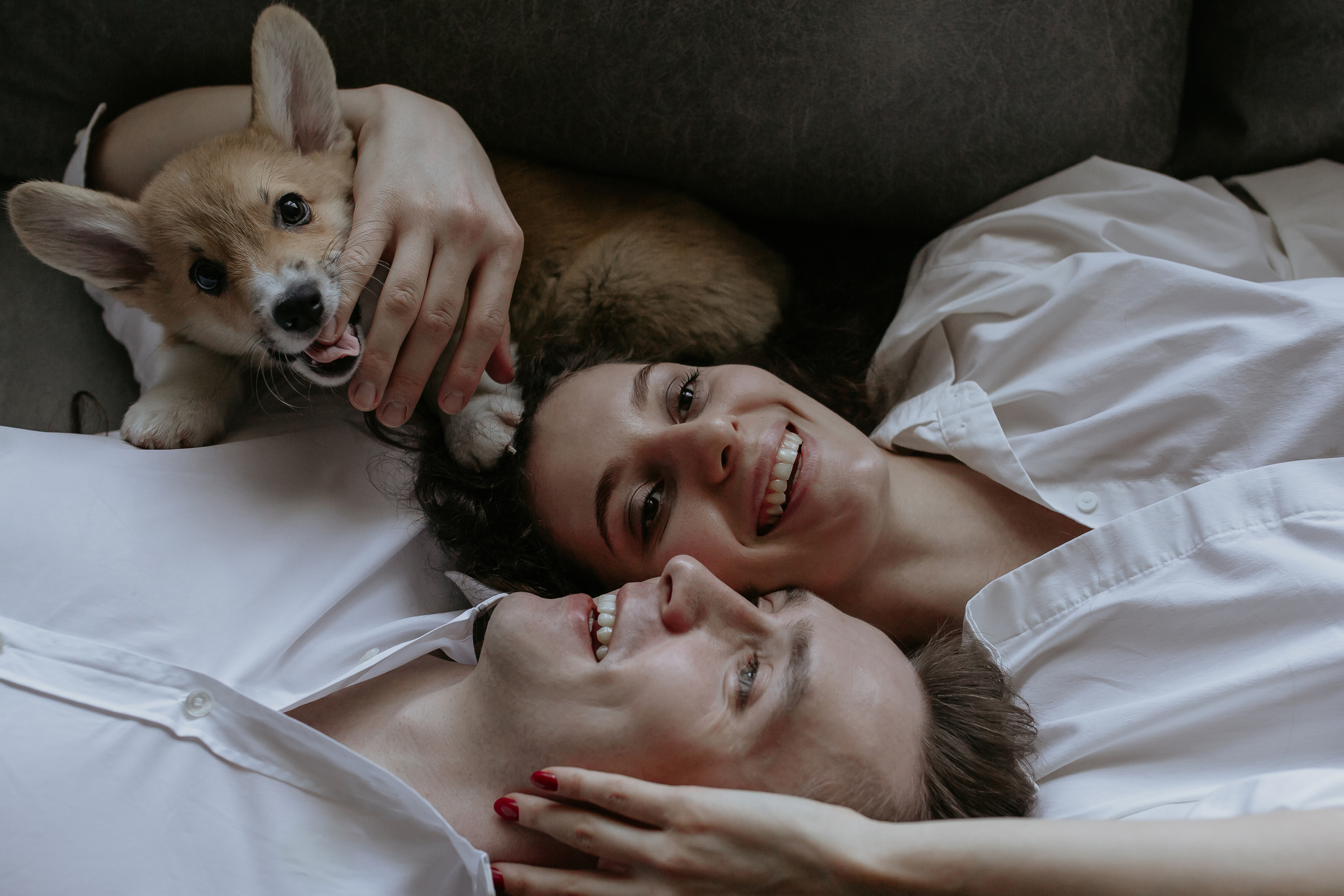 Егор и Лена + малыш Шелби. Свадебный фотограф Кирьянов Максим. Фотографирую в Москве, Коломне, Со