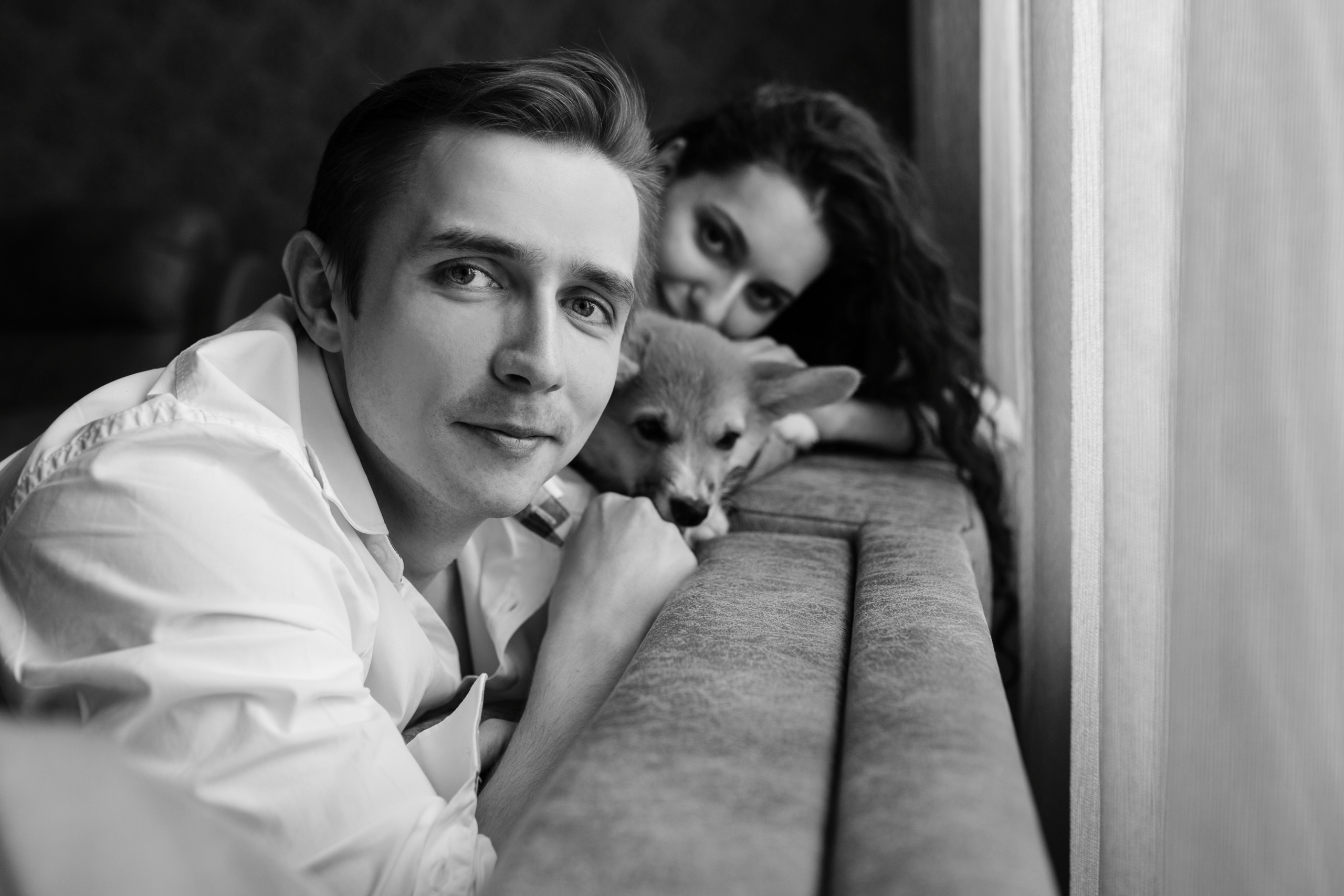 Егор и Лена + малыш Шелби. Свадебный фотограф Кирьянов Максим. Фотографирую в Москве, Коломне, Со