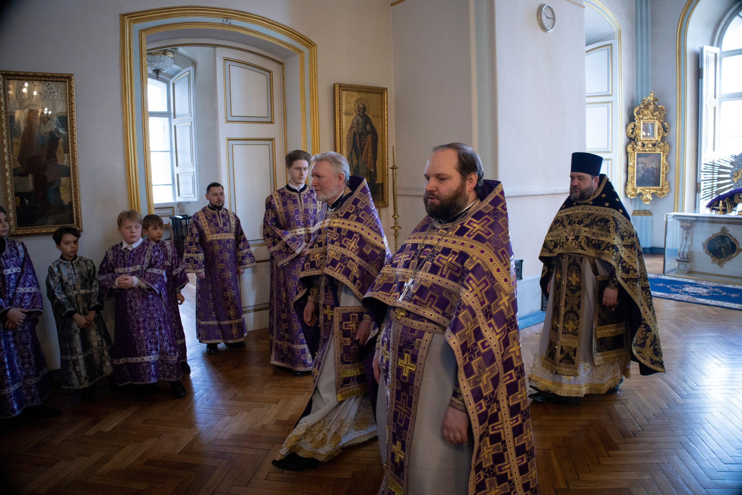 НЕДЕЛЯ ПРЕПОДОБНОГО ИОАННА ЛЕСТВИЧНИКА. ДЕНЬ ПАМЯТИ ПРЕПОДОБНОГО АЛЕКСИЯ, ЧЕЛОВЕКА БОЖИЕГО. НИКОЛО-БОГОЯВЛЕНСКИЙ МОРСКОЙ СОБОР