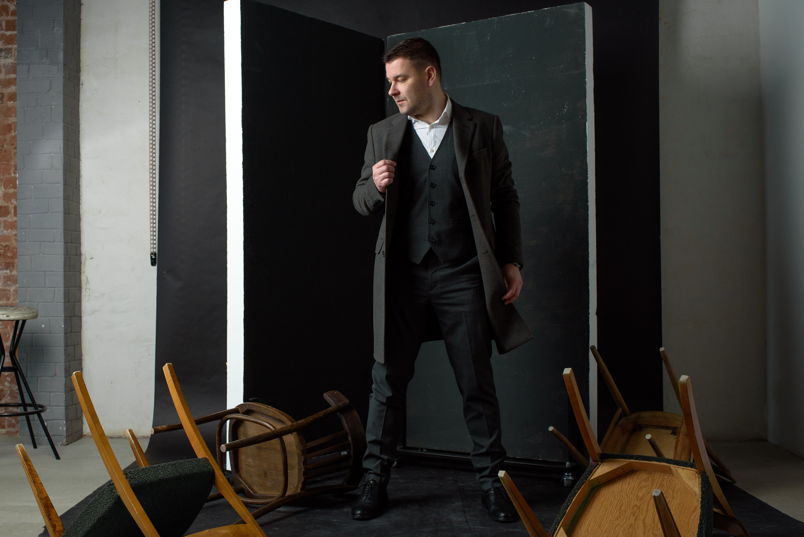 Мужской портрет в городе Иваново. Автор Александр Макушин