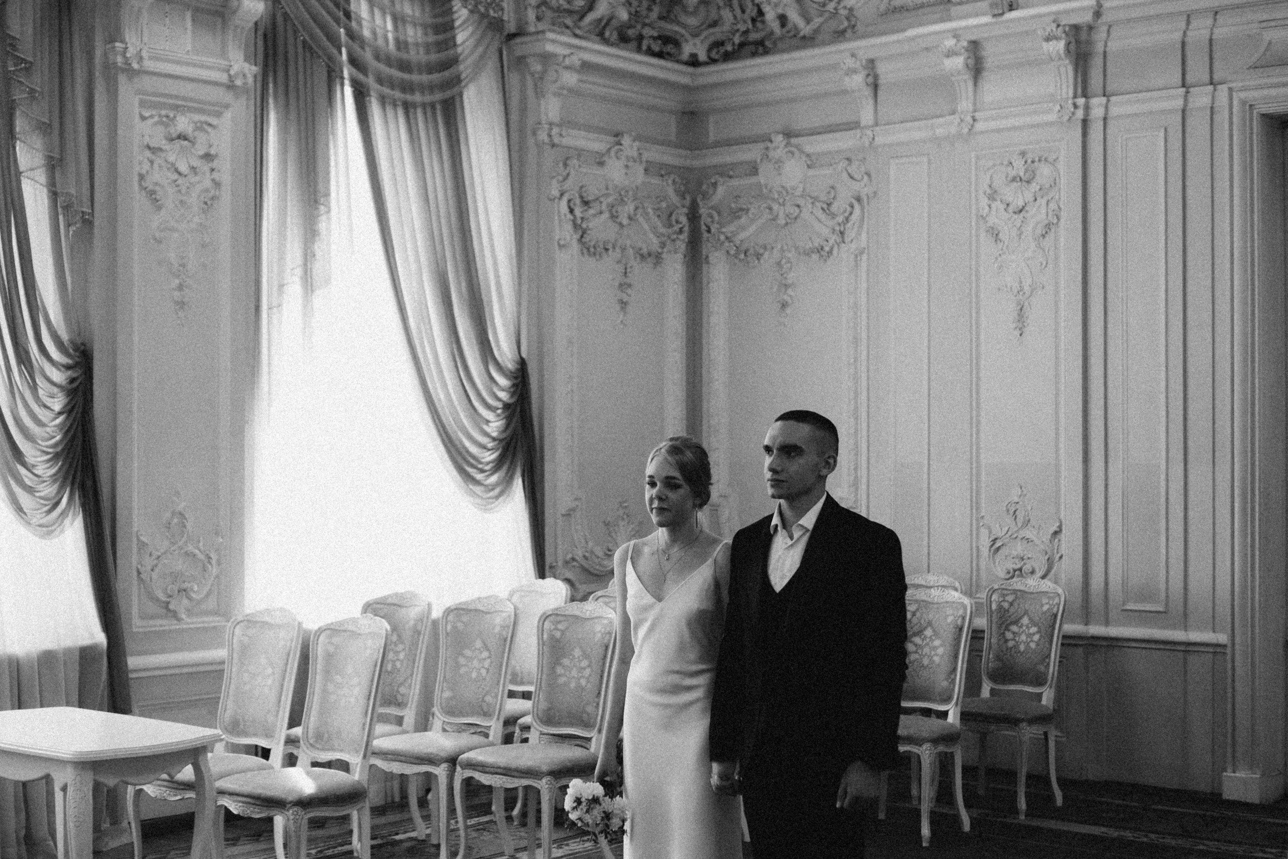 СВАДЕБНАЯ СЬЕМКА ВО ВТОРОМ ДВОРЦЕ БРАКОСОЧЕТАНИЯ. Профессиональный фотограф, Санкт-Петербург — Виктория Богомолова