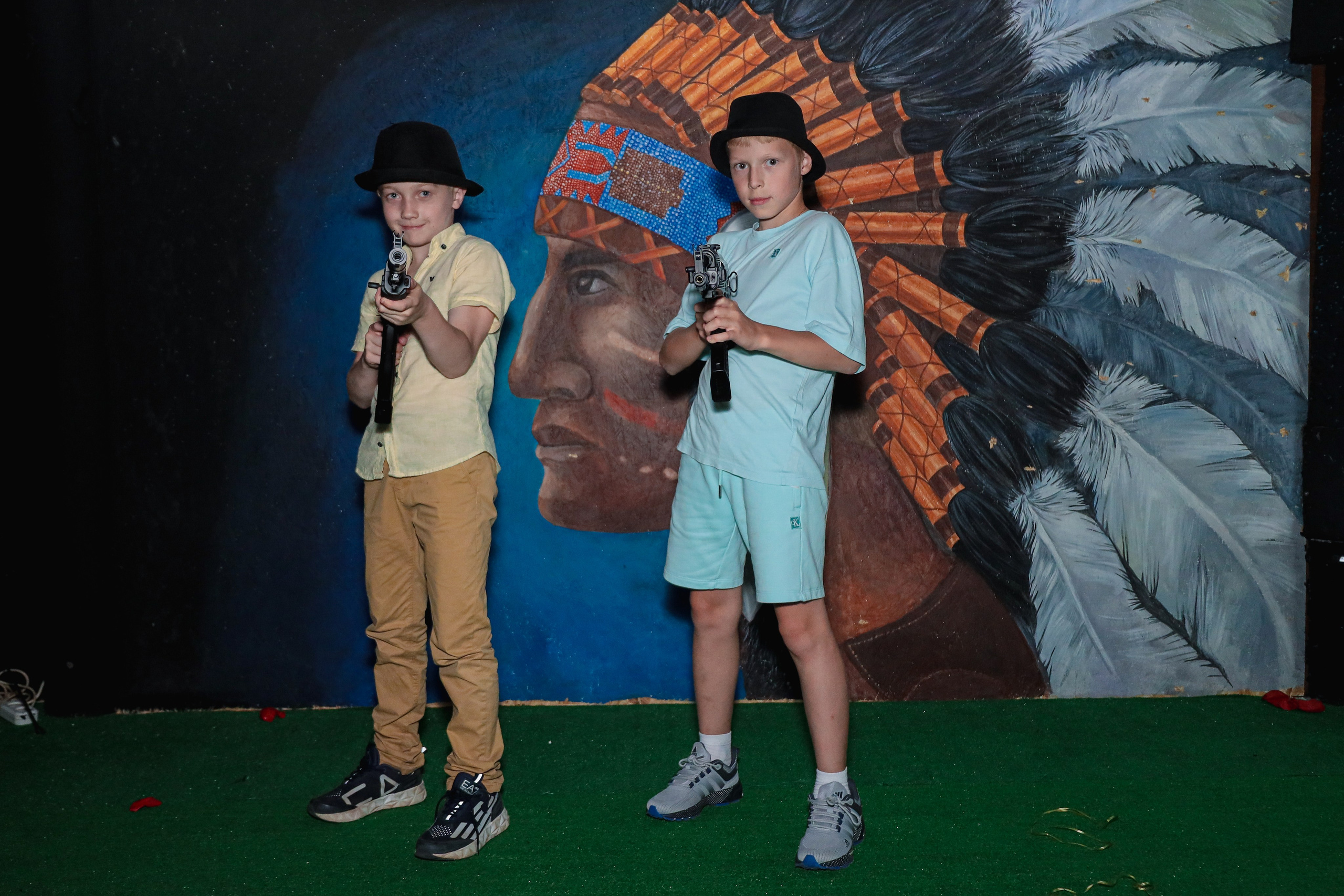 День рождение в стрелковом клубе. Фотограф Надршина Лилия