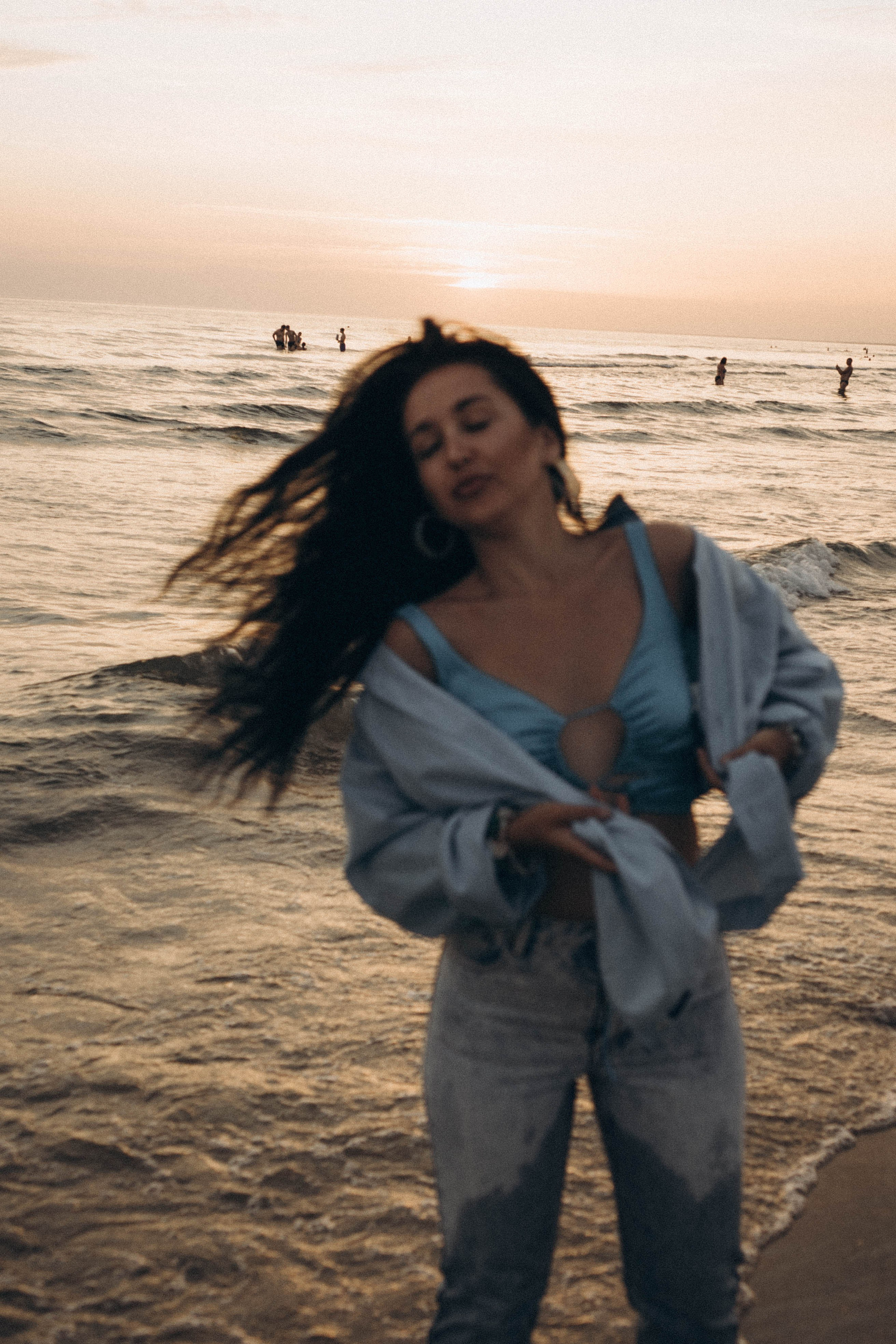 Июльский вечер на берегу черного моря. Профессиональный фотограф, Санкт-Петербург — Виктория Богомолова