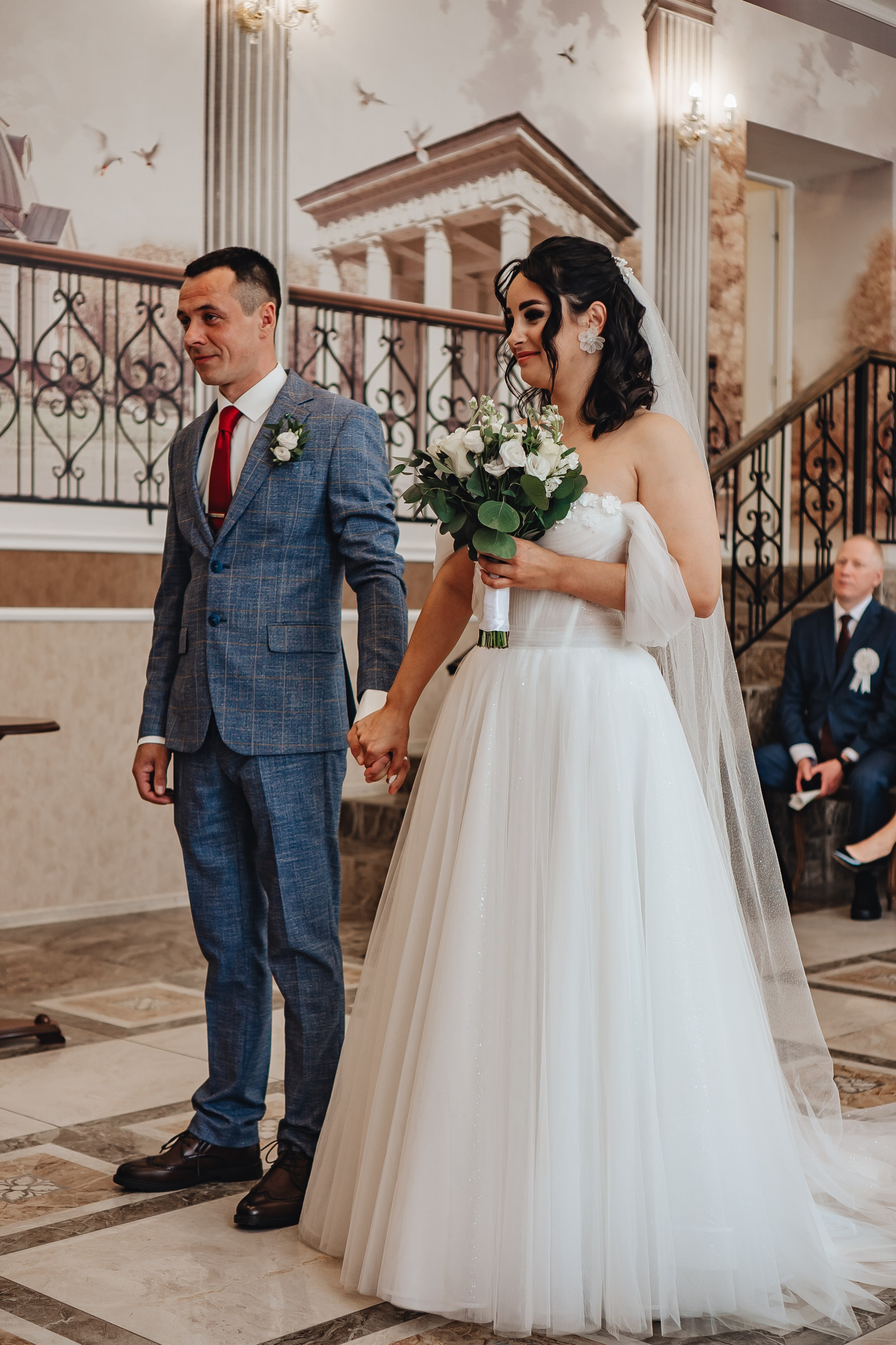 СВАДЕБНАЯ СЬЕМКА В ЗАГСЕ НА МОСКОВСКОМ ПРОСПЕКТЕ. Профессиональный фотограф, Санкт-Петербург — Виктория Богомолова