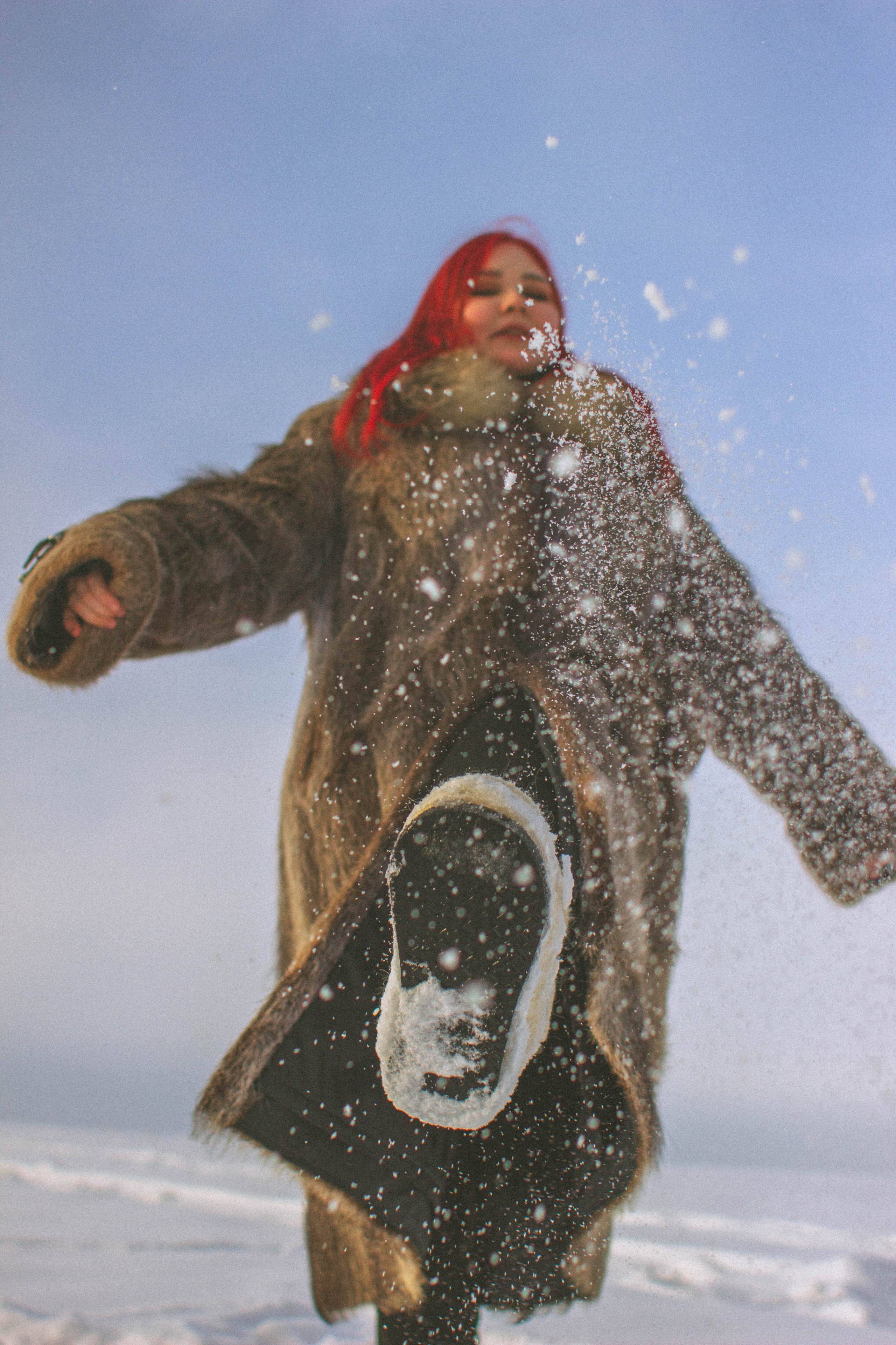 Зимняя съемка — Екатерина