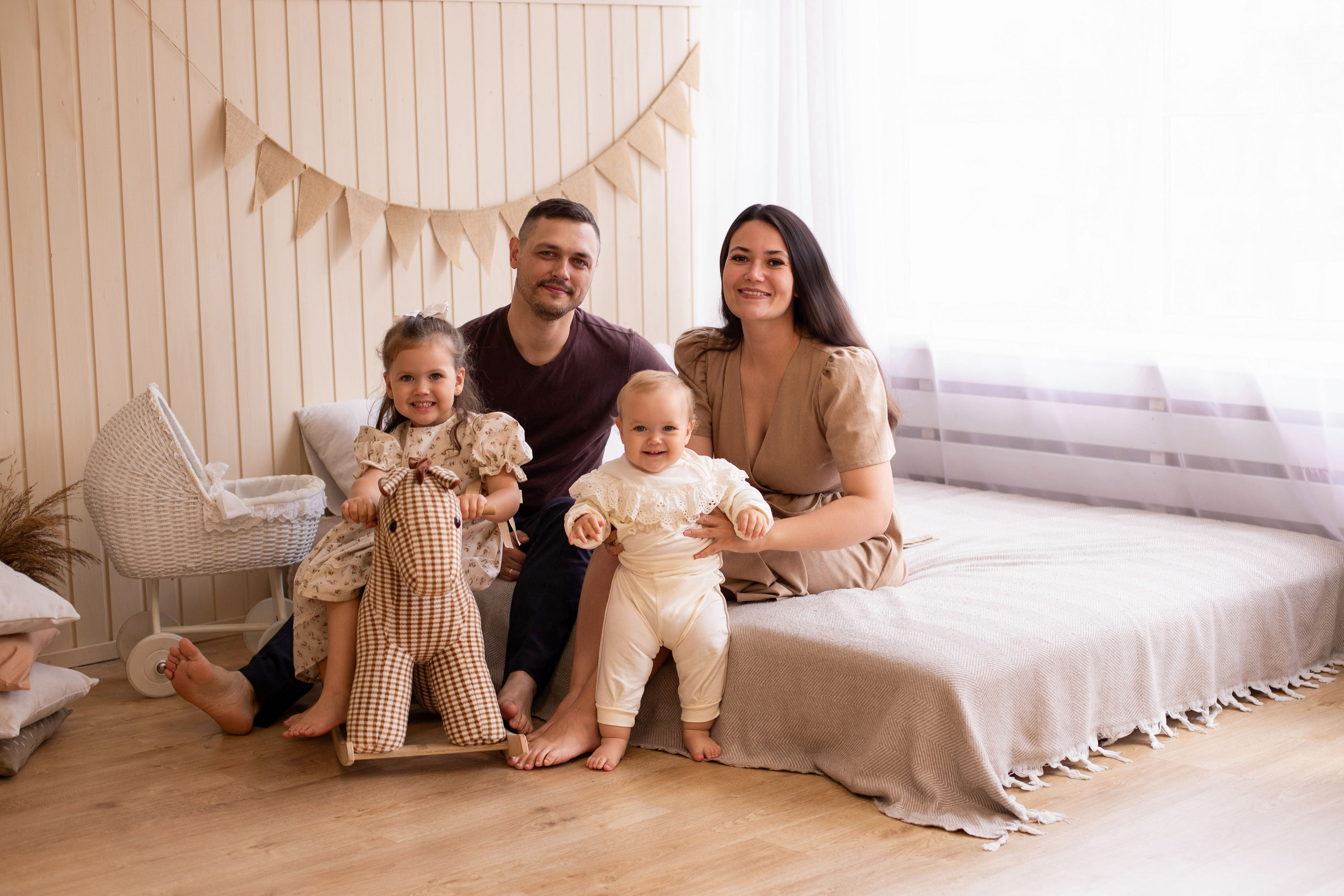 Годовасие. Фотограф новорожденных в Москве Кристина Ткач