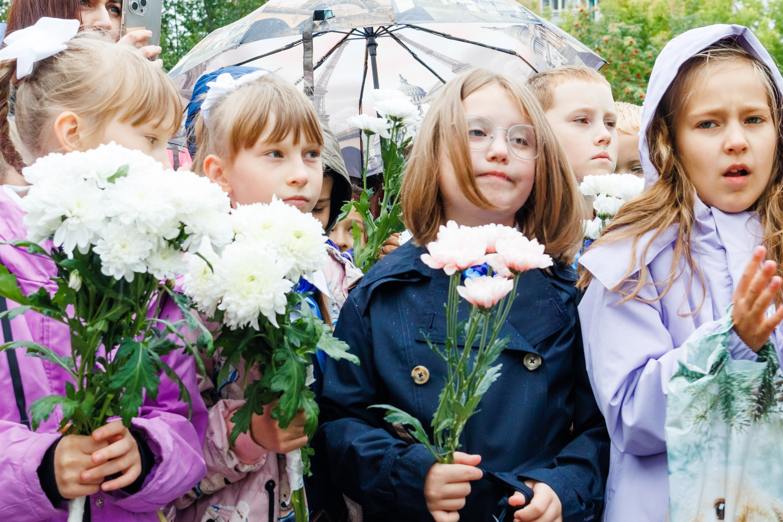 Первый урок школа 206. Фотограф в Новосибирске Евгений Маслов
