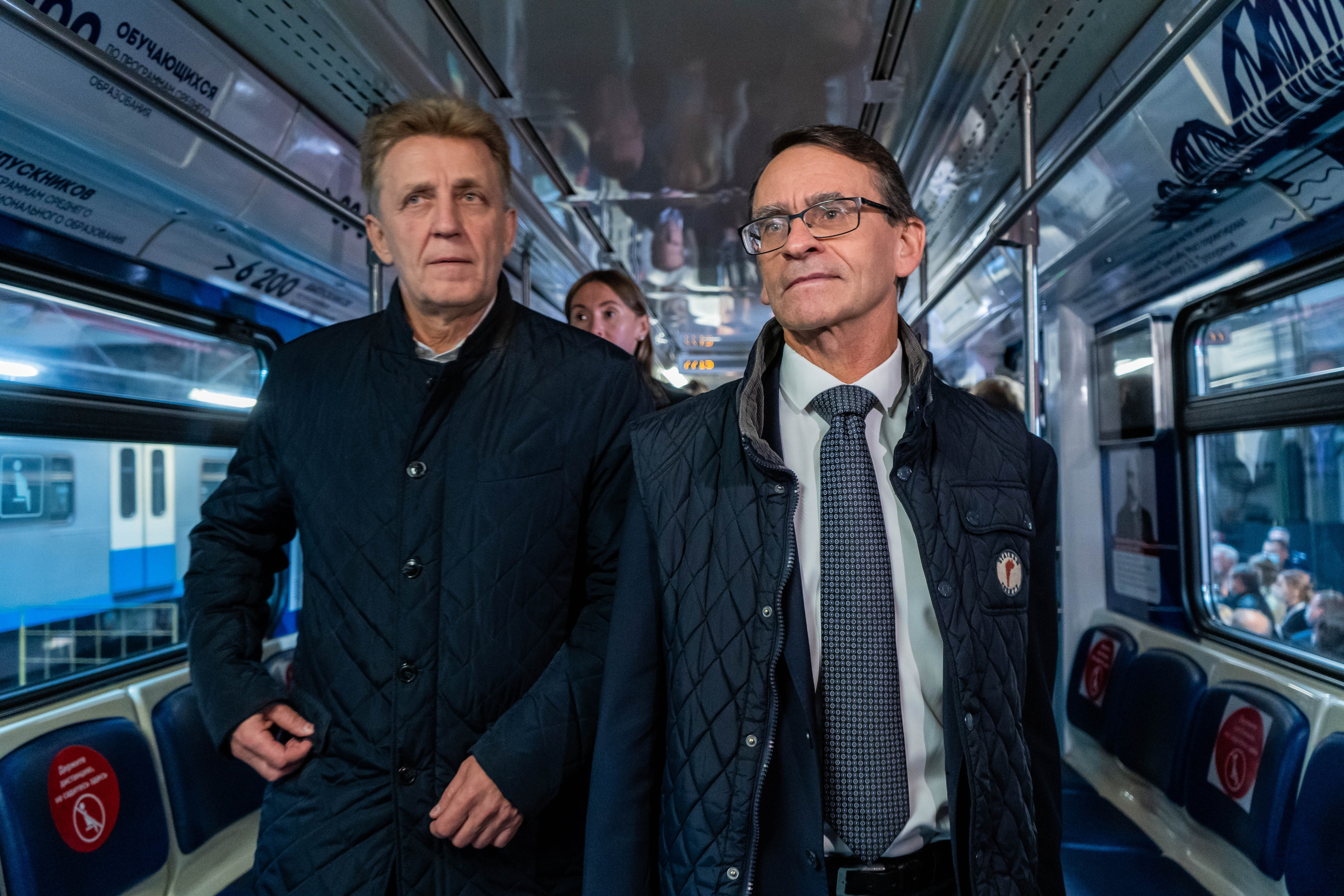 Запуск тематического поезда в метрополитене. Главная