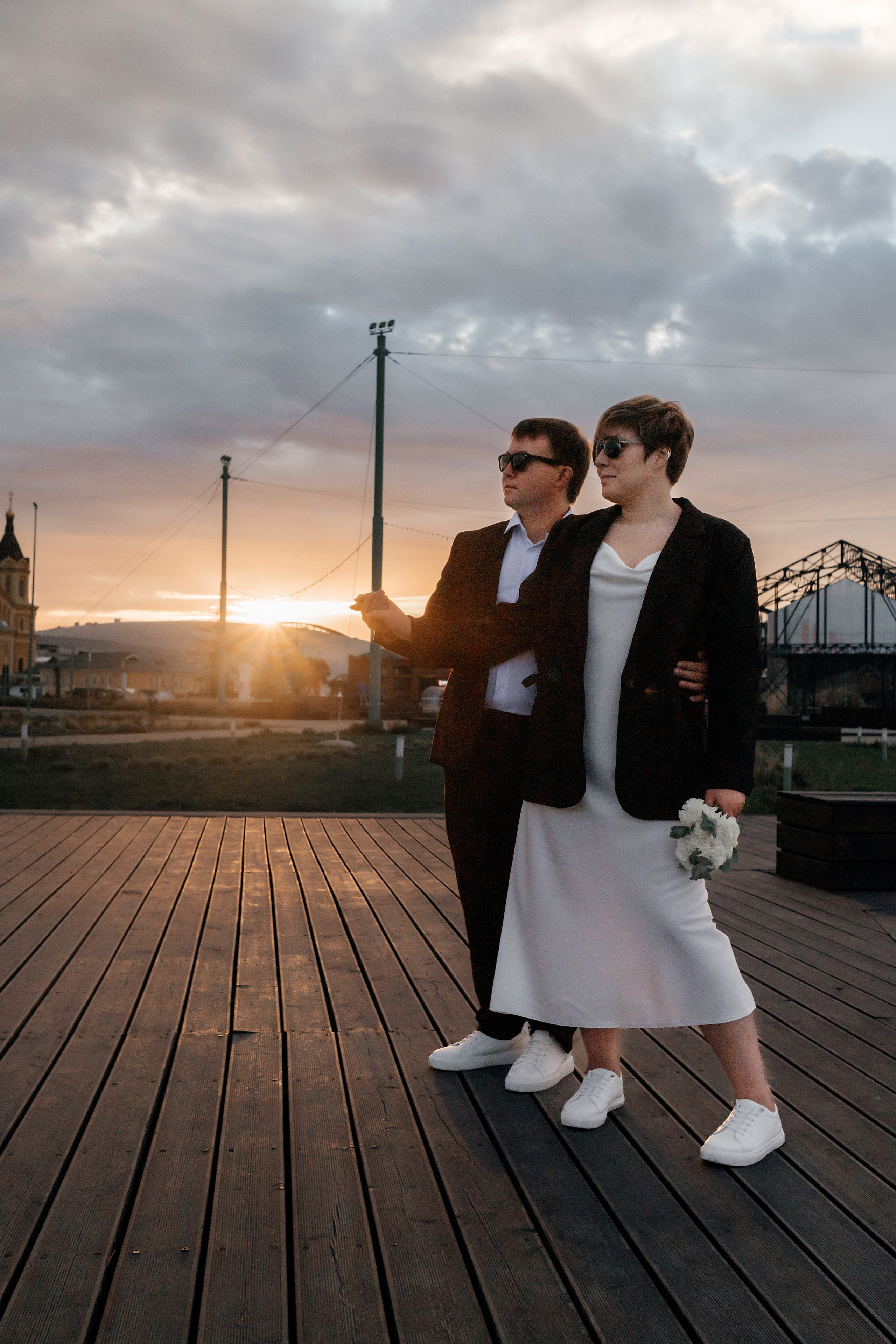 Свадебная прогулка для двоих на закате и в ночном нижнем новгороде. Свадебный фотограф и фотограф Love-Store в Нижнем Новгороде Анастасия