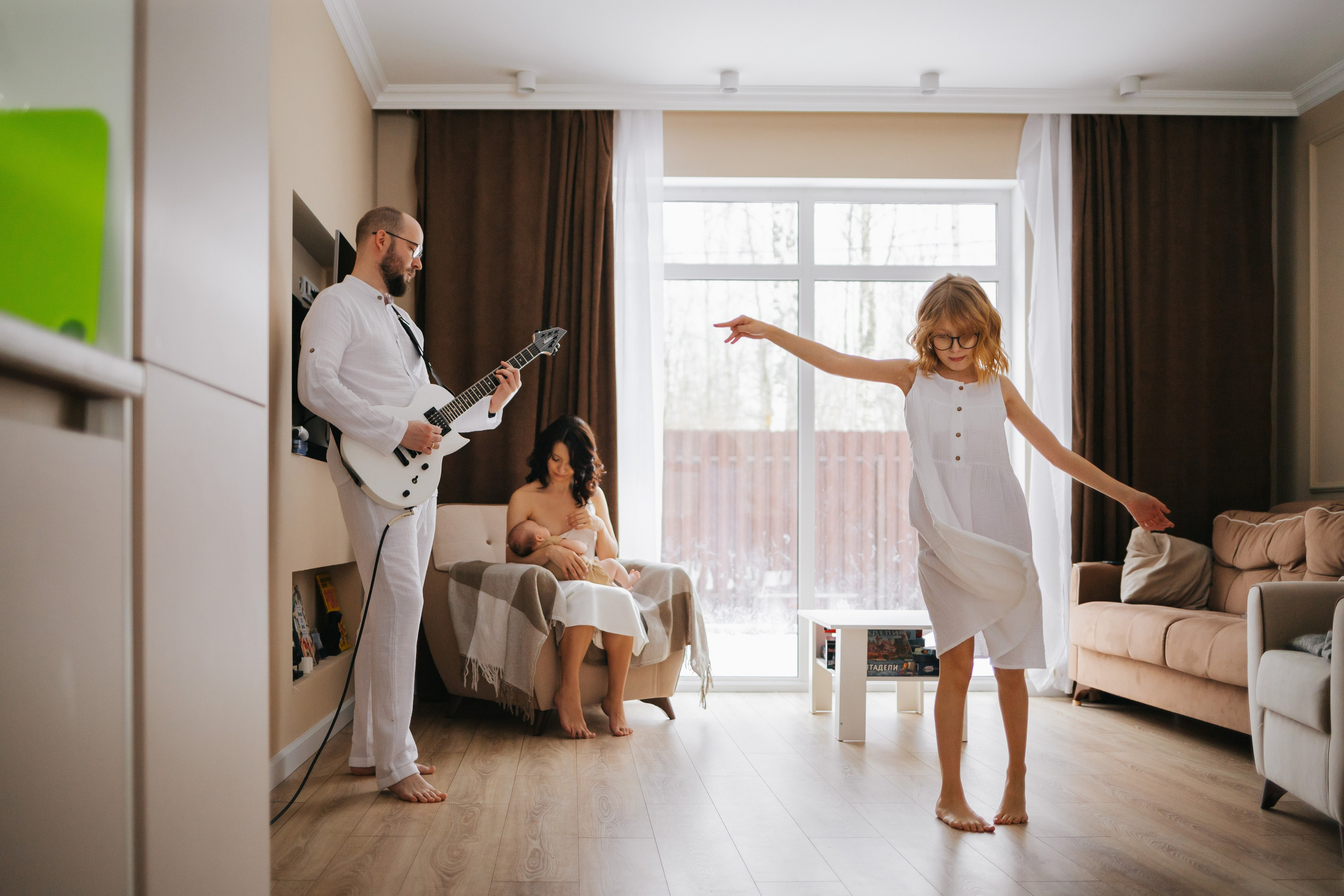 Саша, Саша, Ксюша и Лев. Семейный lifestyle фотограф в Санкт-Петербурге Людмила Пахомова