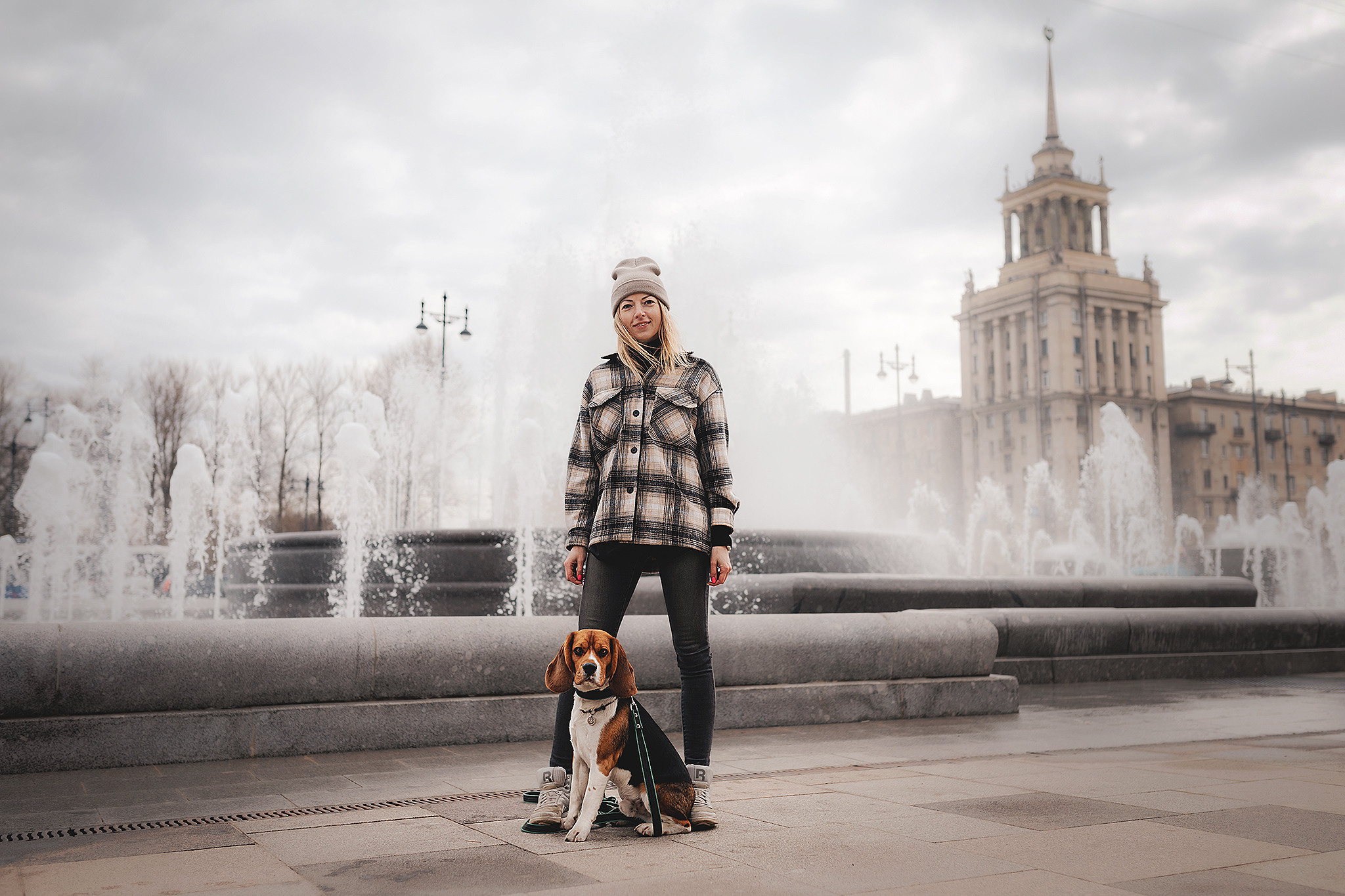 Даша и Харли. Фотограф-анималист • love-story • Санкт-Петербург