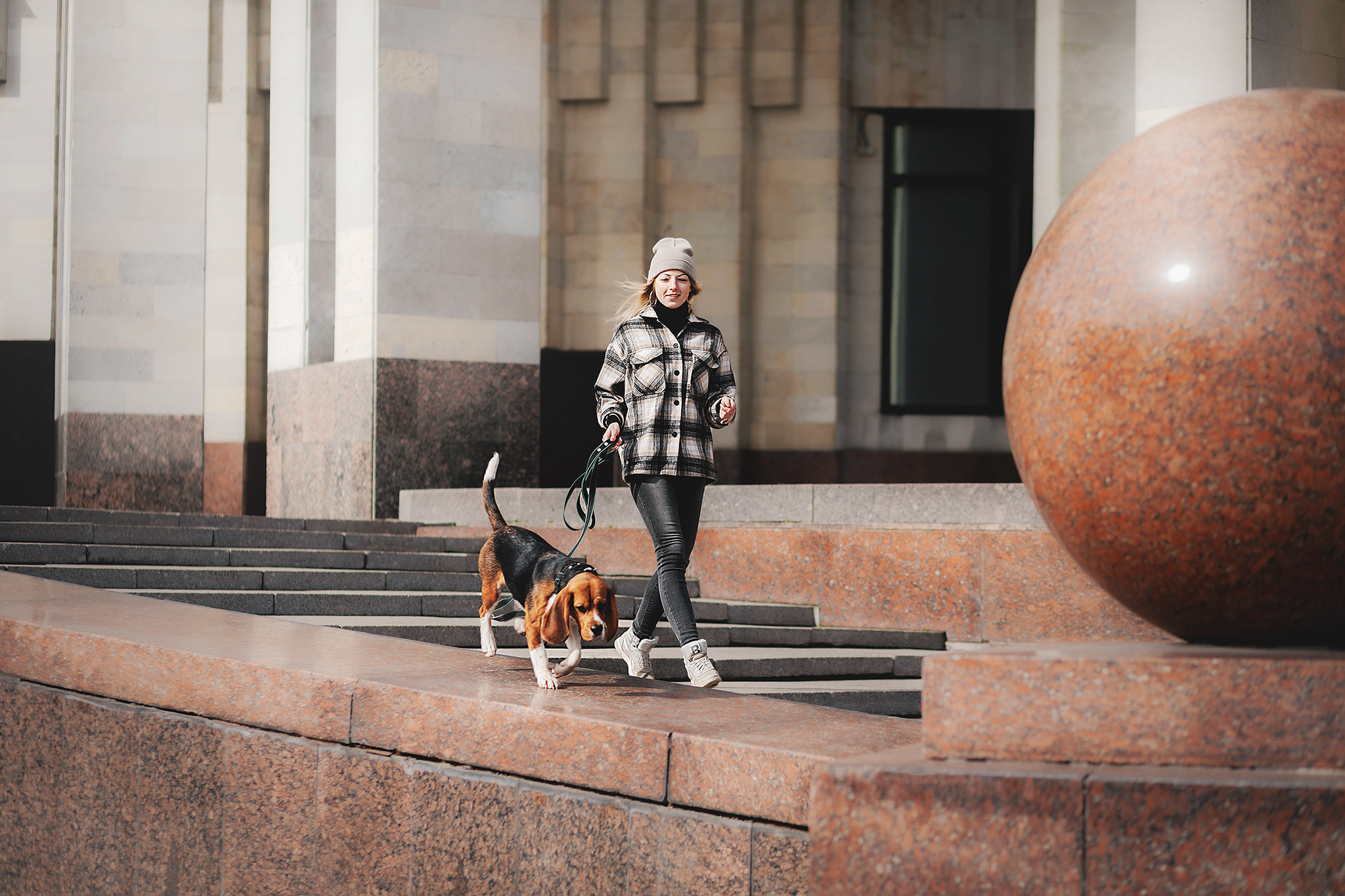 Даша и Харли. Фотограф-анималист • love-story • Санкт-Петербург