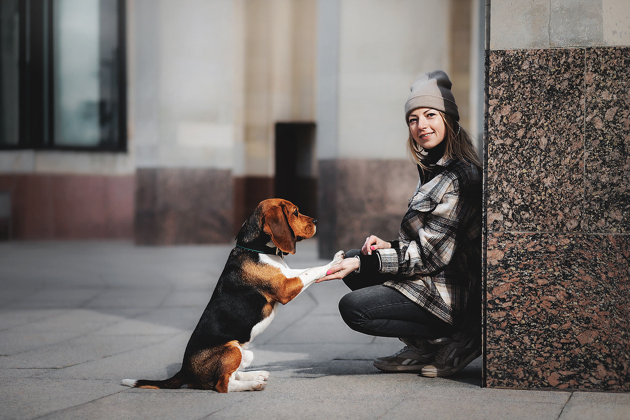 Даша и Харли. Фотограф-анималист • love-story • Санкт-Петербург