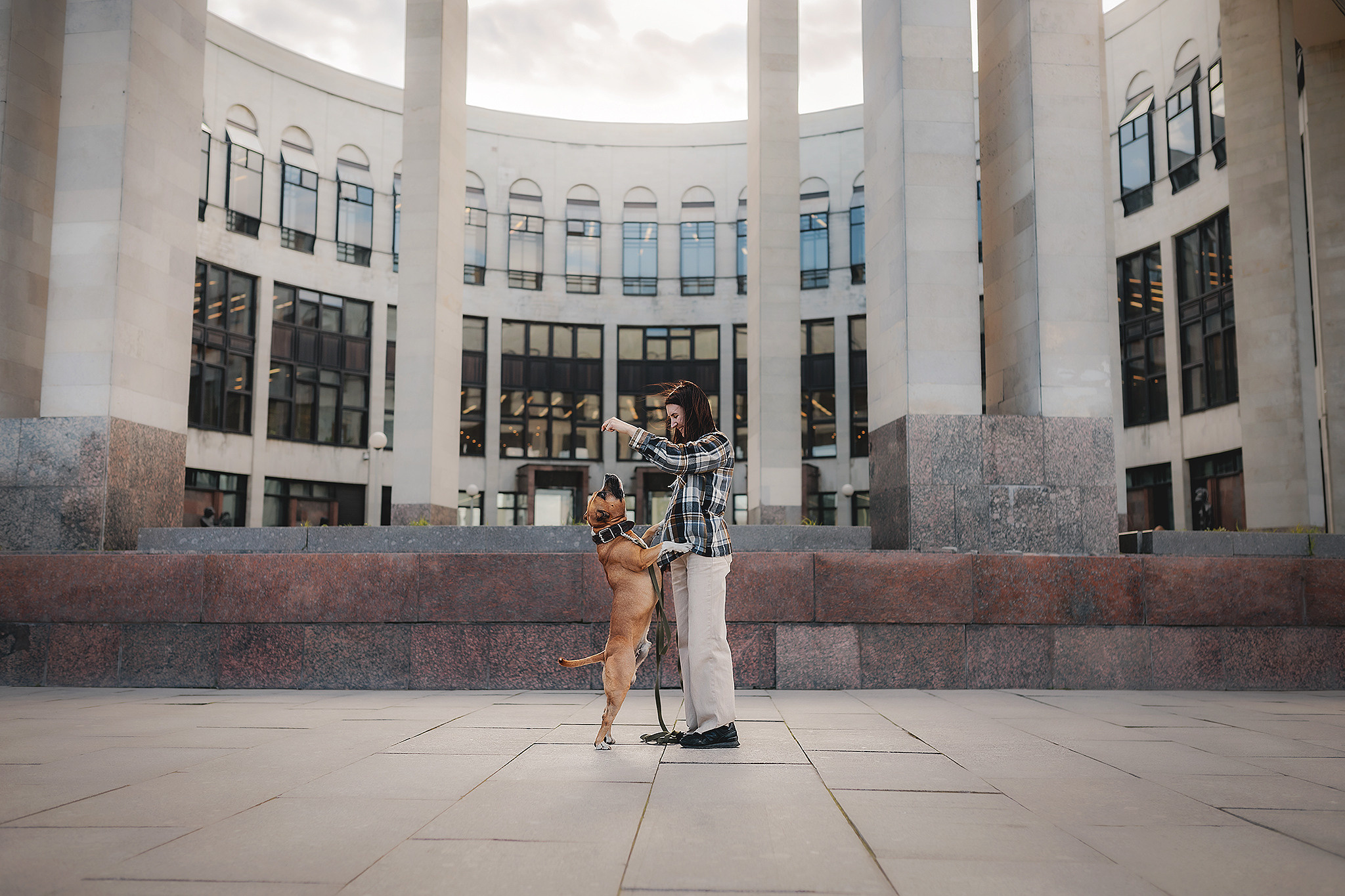 Аня и Брюс. Фотограф-анималист • love-story • Санкт-Петербург