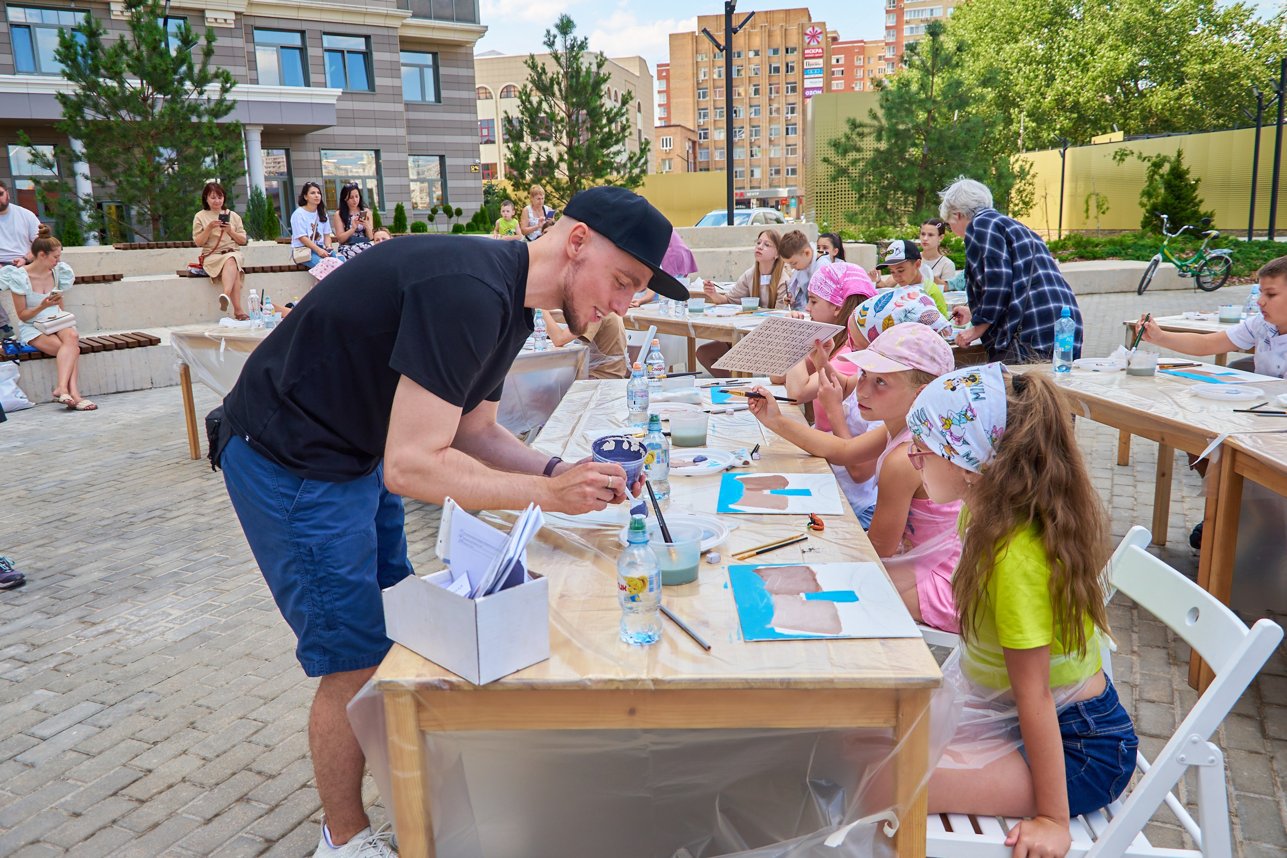 Мастер-класс по рисованию, Щелково, Ривер-хаус. Фотограф Щёлково