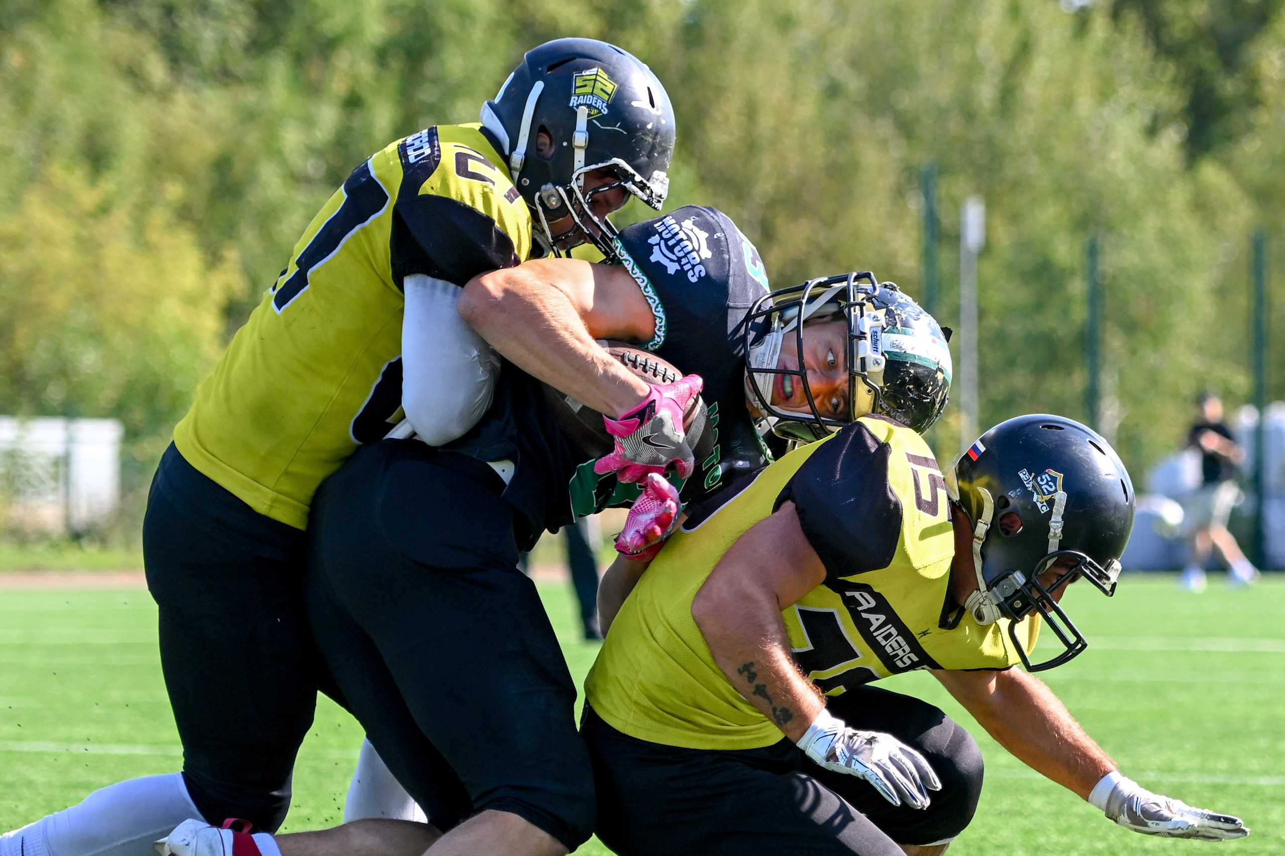 Американский футбол. Спортивный и репортажный фотограф в Казани Вячеслав Сатонин