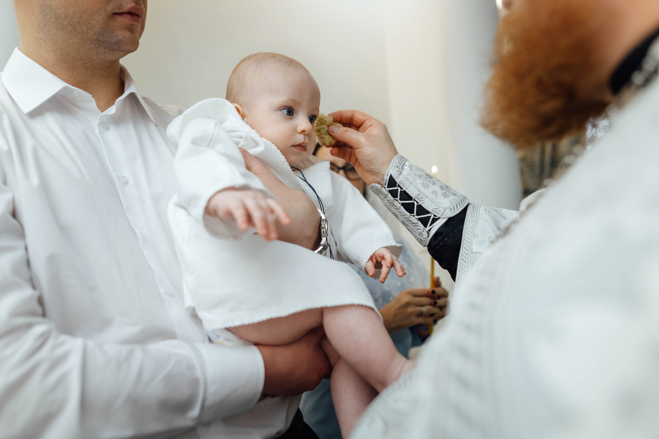 Крещение Матвея, храм Святой Троицы, декабрь 2025