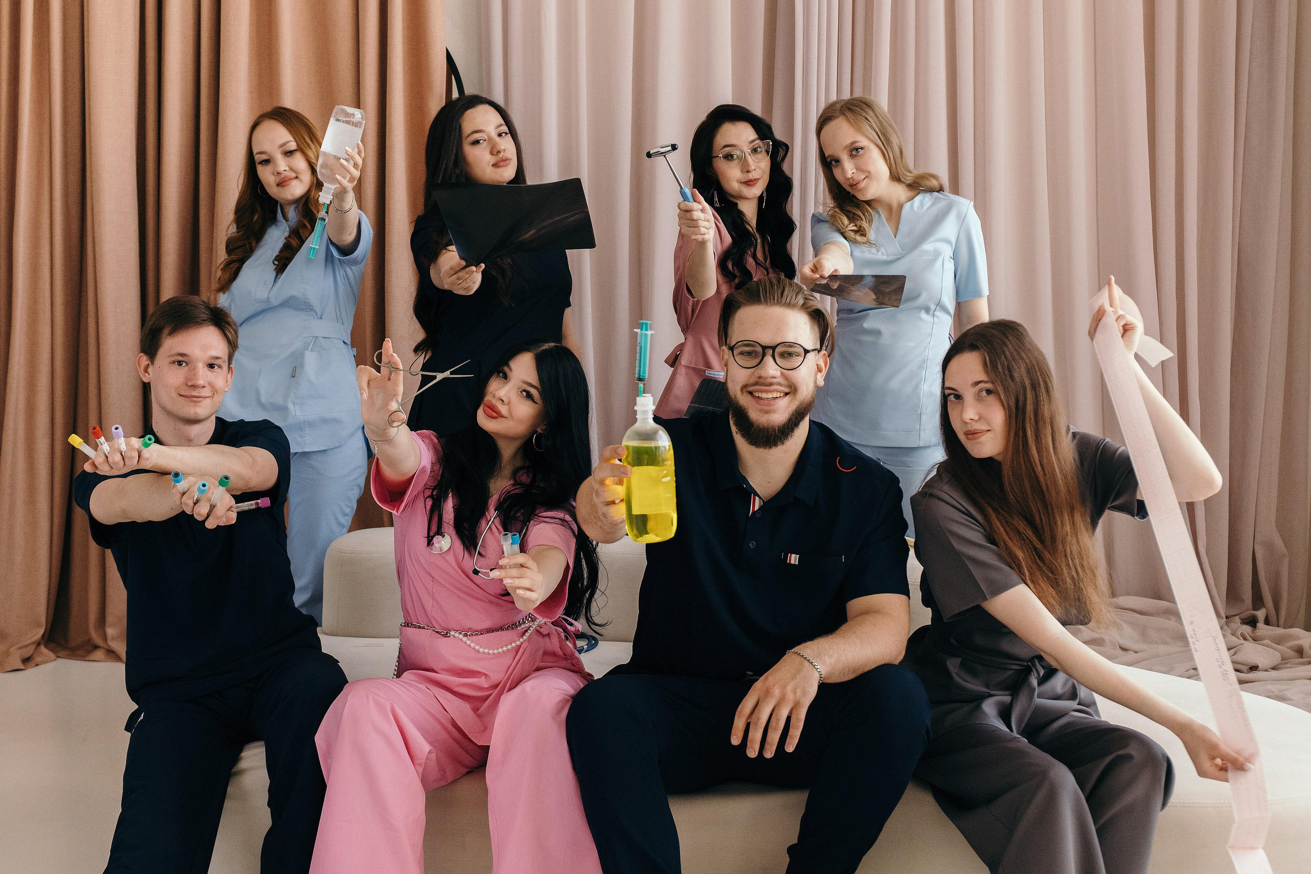 Педиатры — выпускники. Фотограф Елена Балакина (Челябинск)