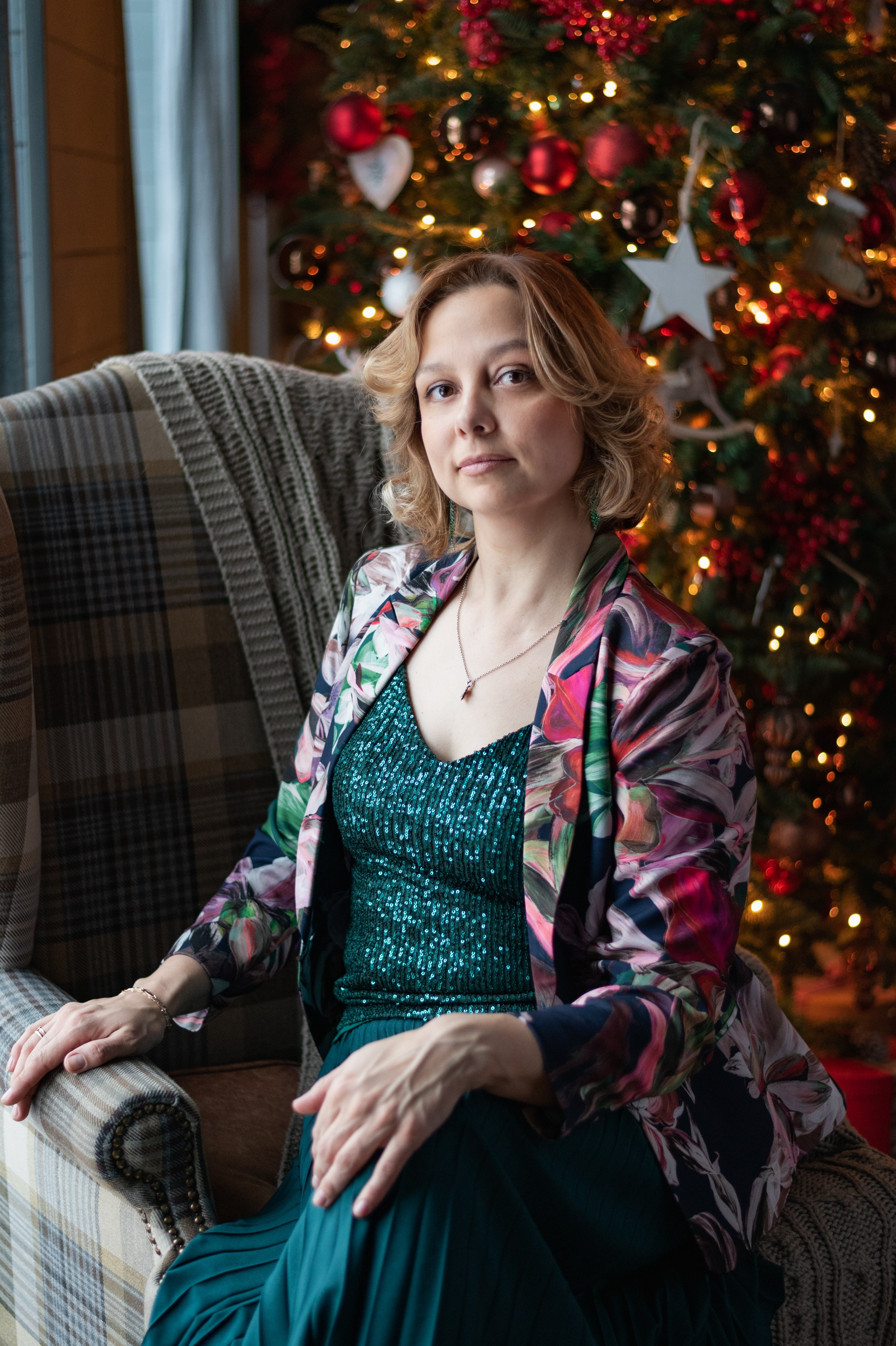 Новогодняя съемка в студии. Семейный фотограф в Москве Анна Коропова