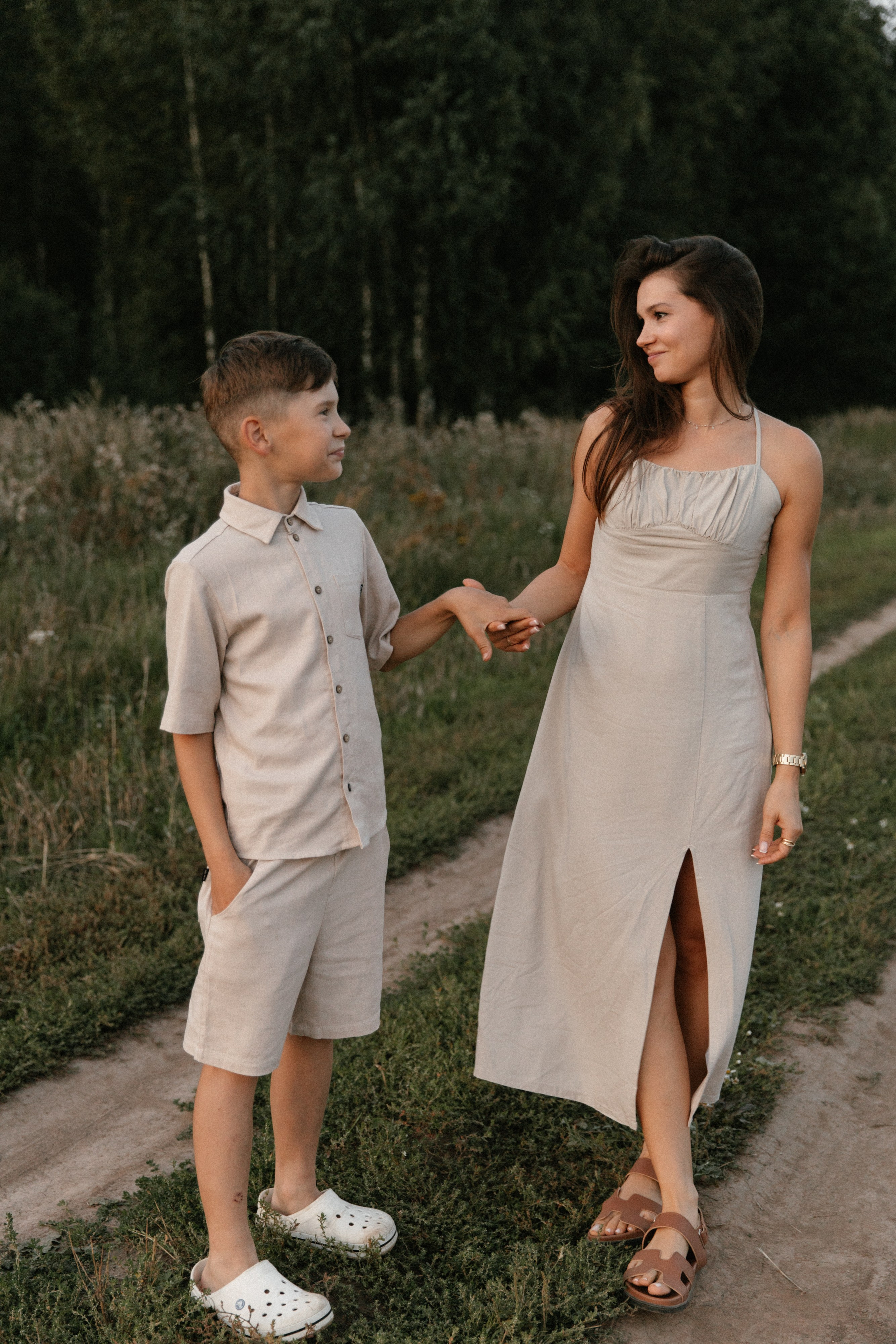 Летний вечер одной семьи. Фотограф Ульяна Дивина в Нижнем Новгороде и Нижегородской области