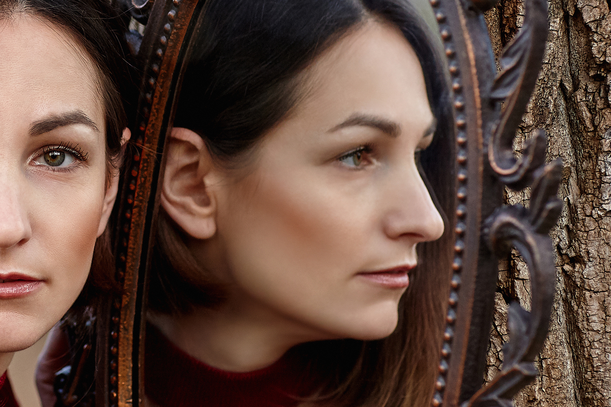 Фотосессия mirrorselfie. Фото видео съёмка в Белой Калитве дуэт Герман и Инна