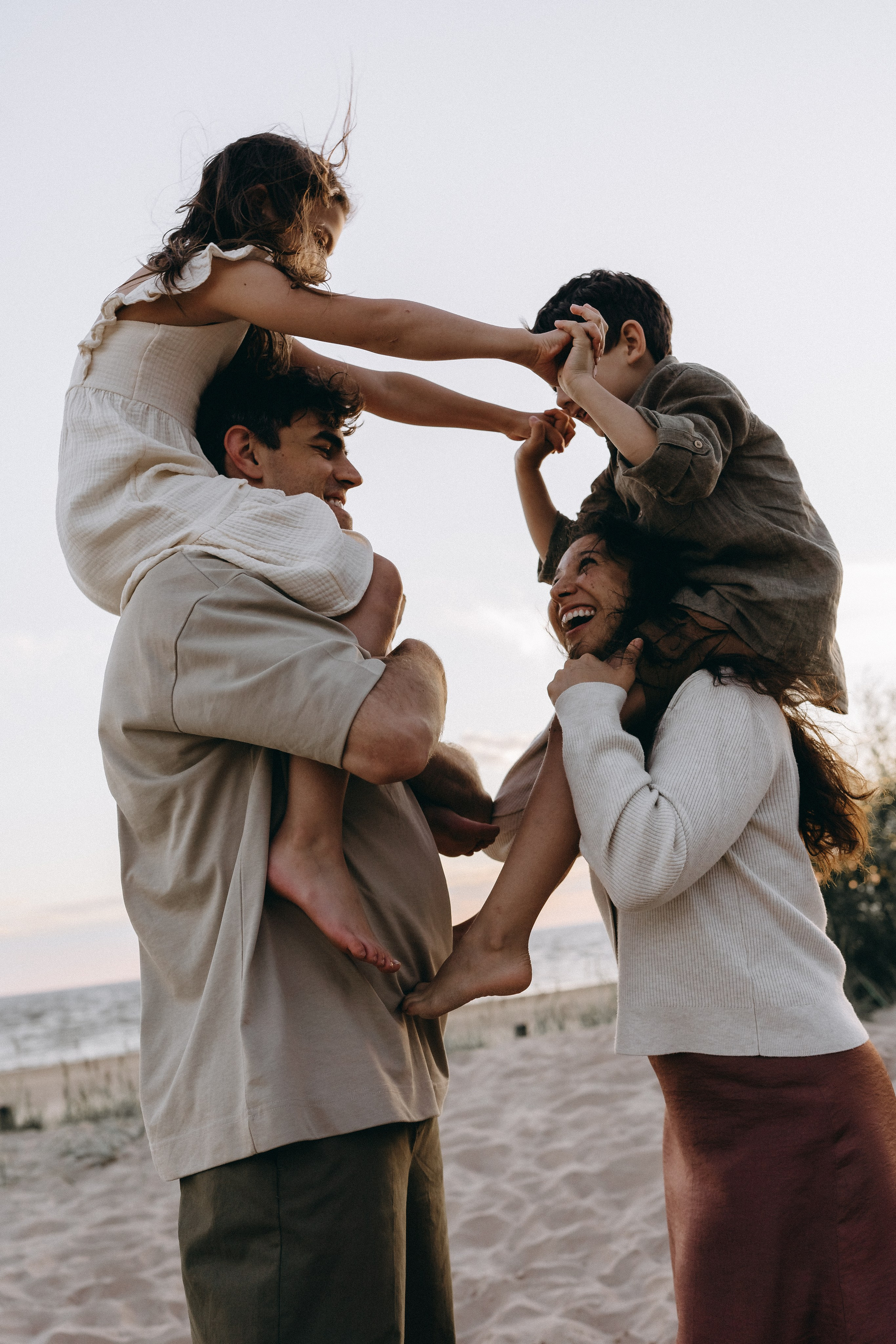 Семейная фотосессия на природе. Семейный фотограф в Москве Галина Гончар