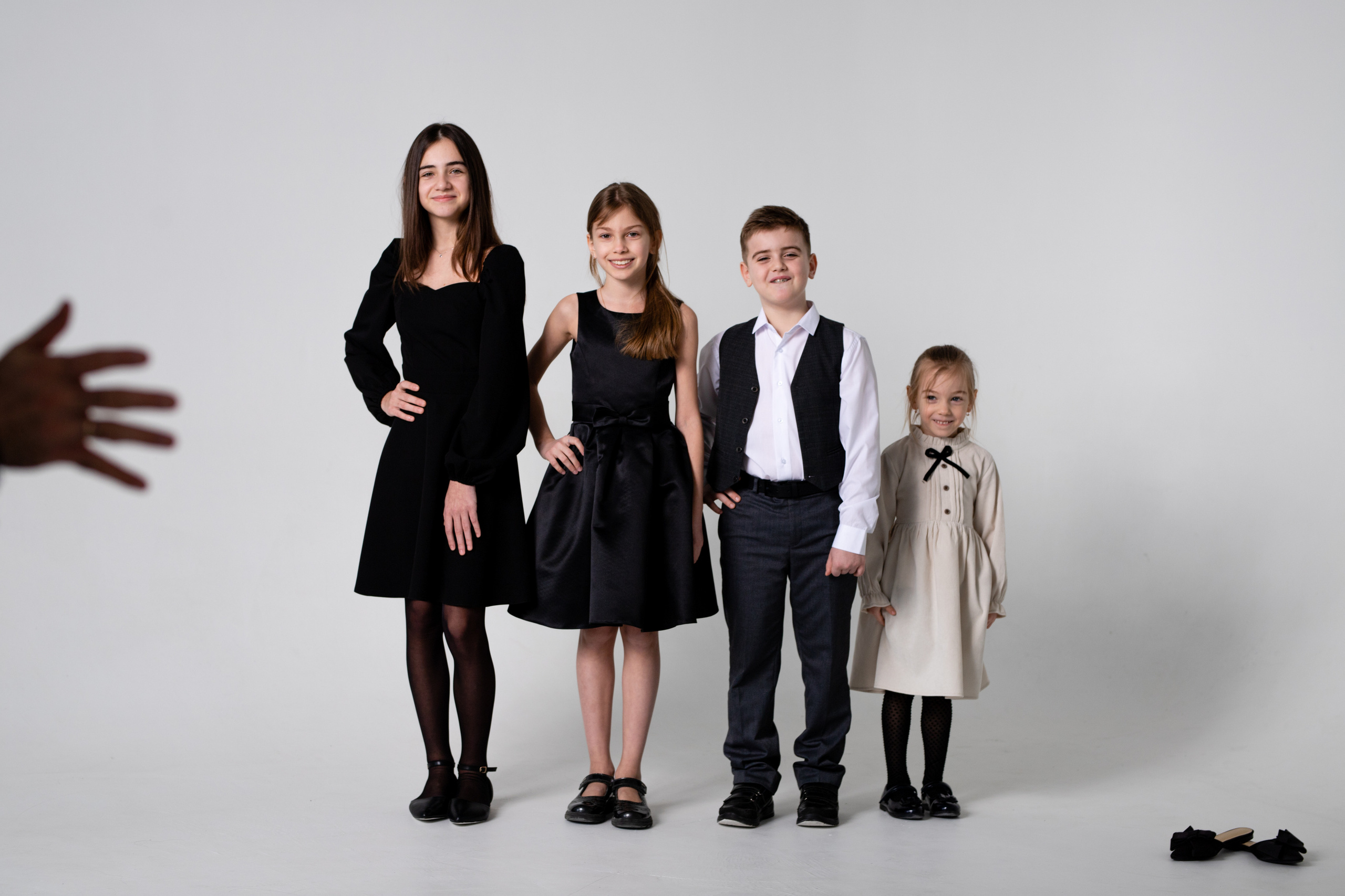 Концептуальная семейная фотосъемка в студии. Фотограф Телегина Светлана
