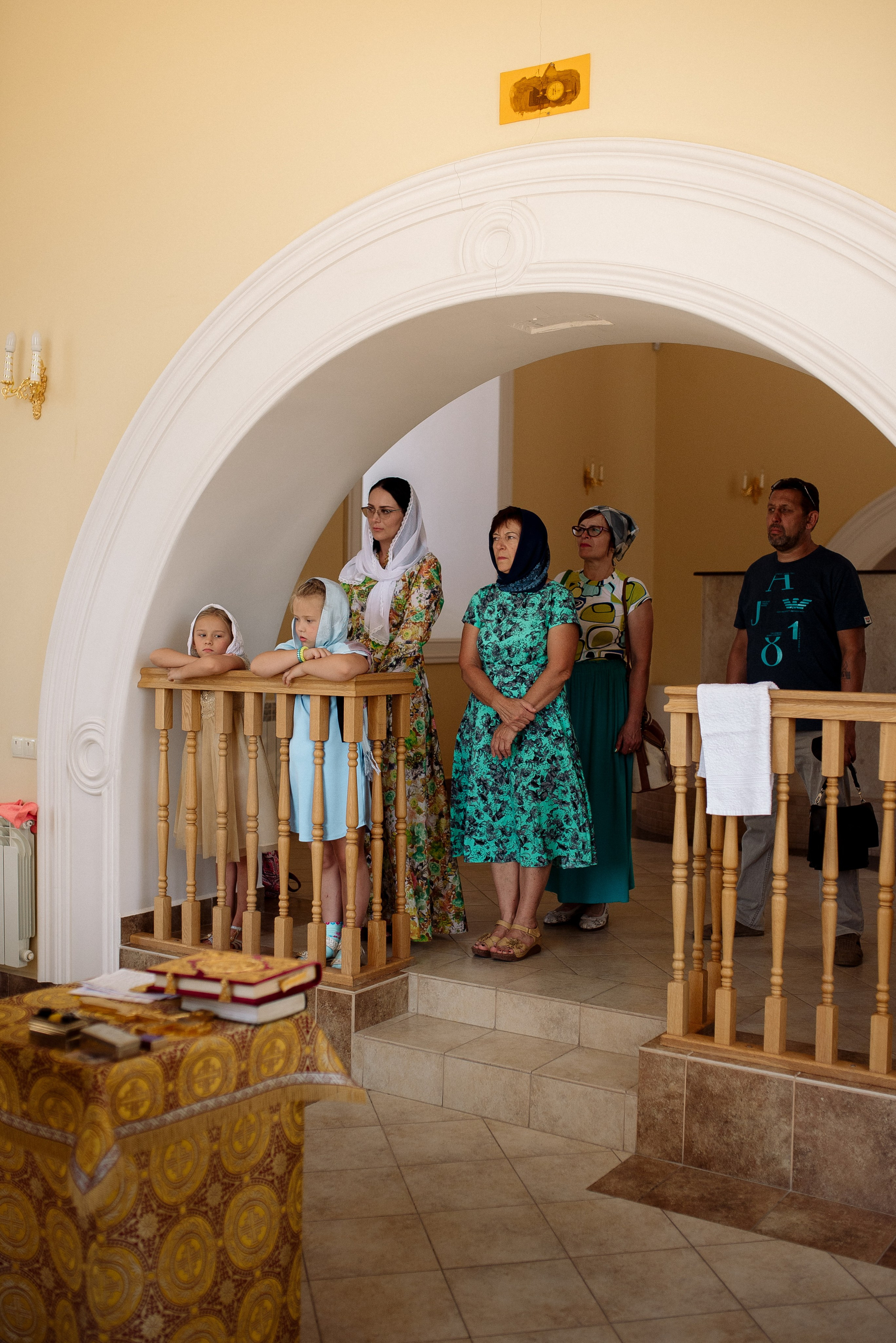 Крещение Сашули. Фотограф Мария Стрелкова