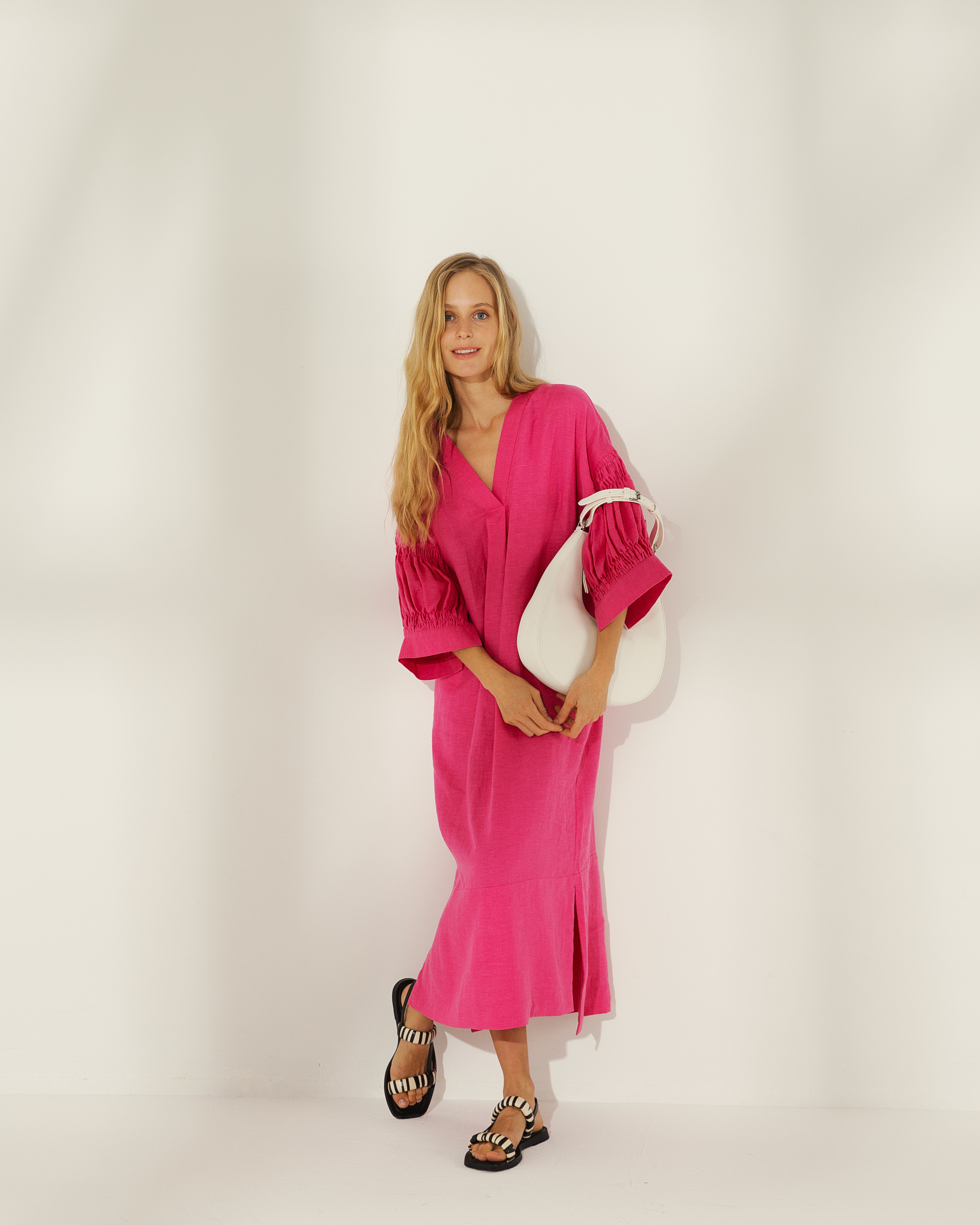 Съемка каталога для бренда одежды из Льна. Букалова Людмила — фотограф для брендов одежды в Москве