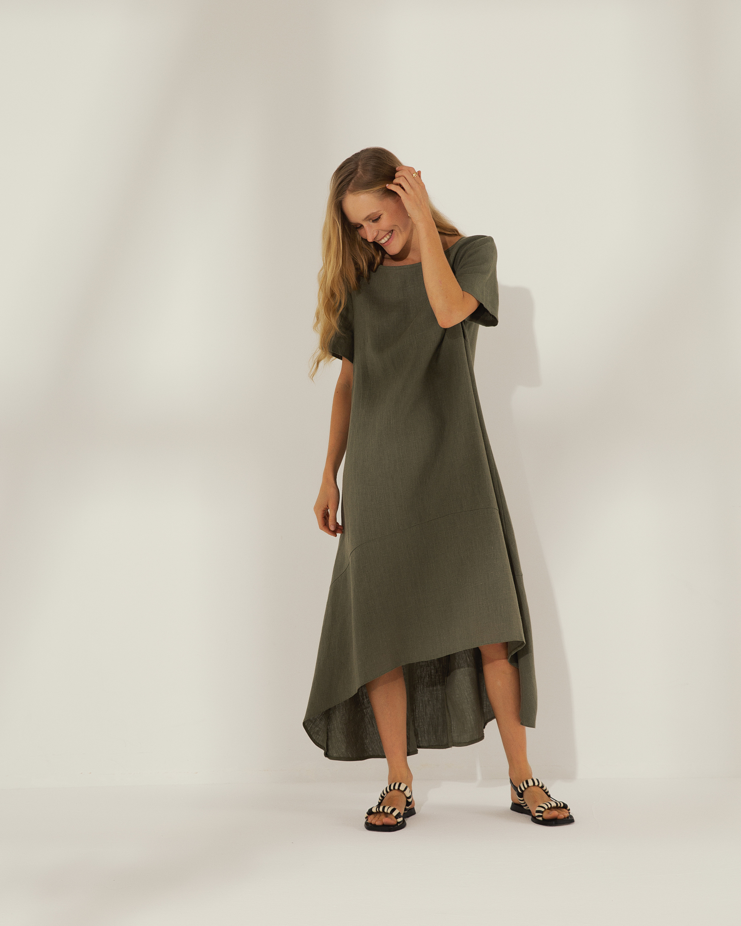 Съемка каталога для бренда одежды из Льна. Букалова Людмила — фотограф для брендов одежды в Москве