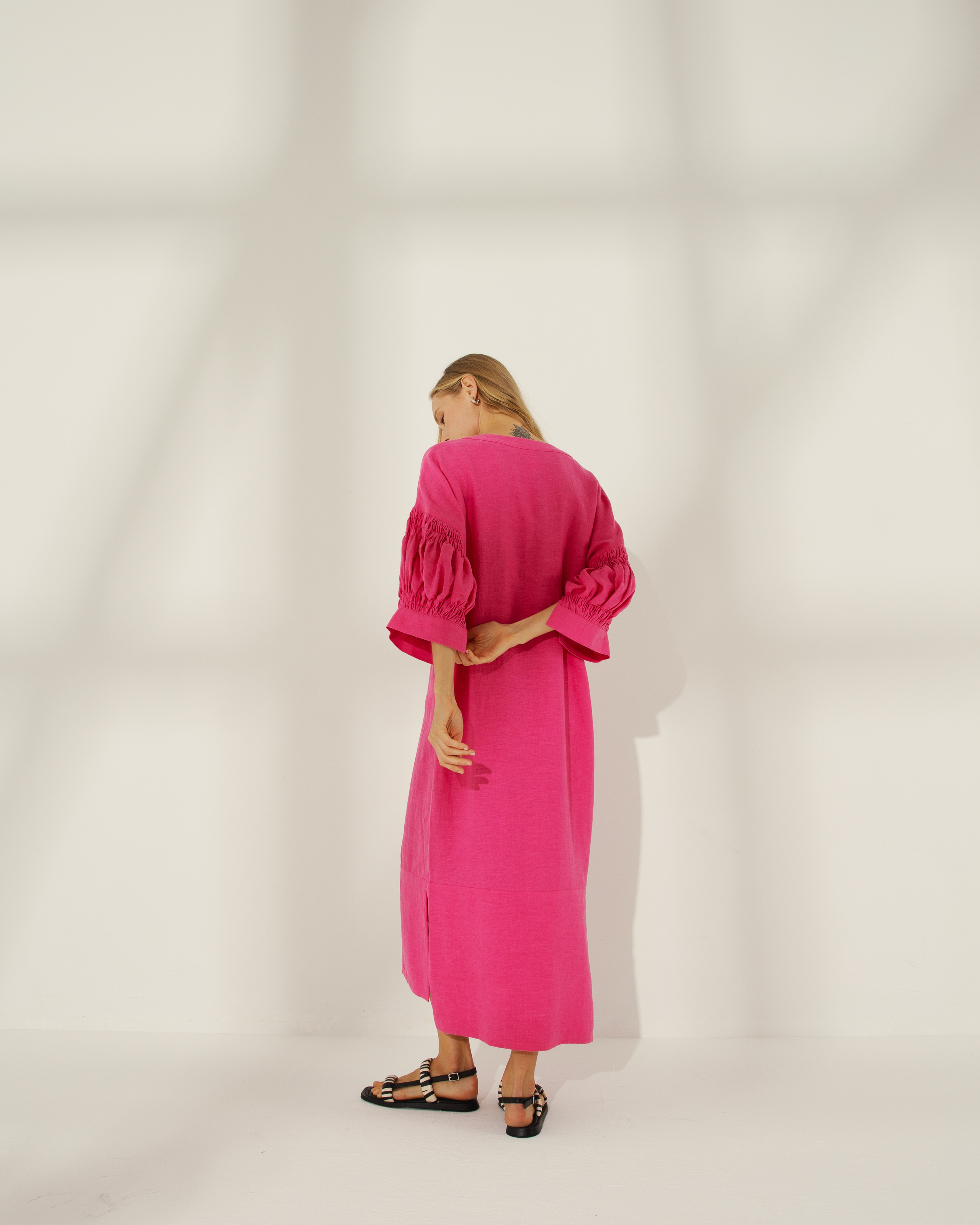 Съемка каталога для бренда одежды из Льна. Букалова Людмила — фотограф для брендов одежды в Москве