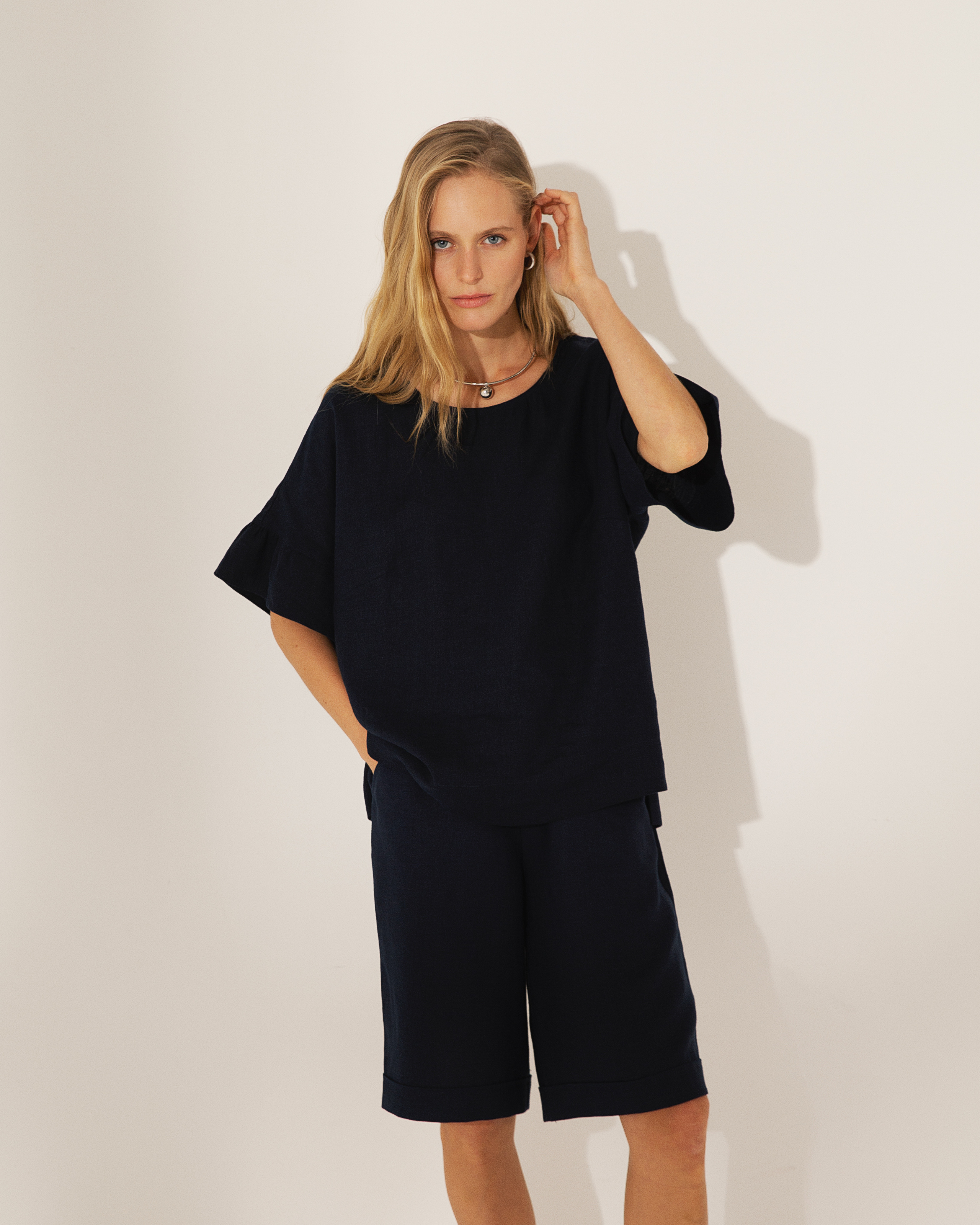 Съемка каталога для бренда одежды из Льна. Букалова Людмила — фотограф для брендов одежды в Москве