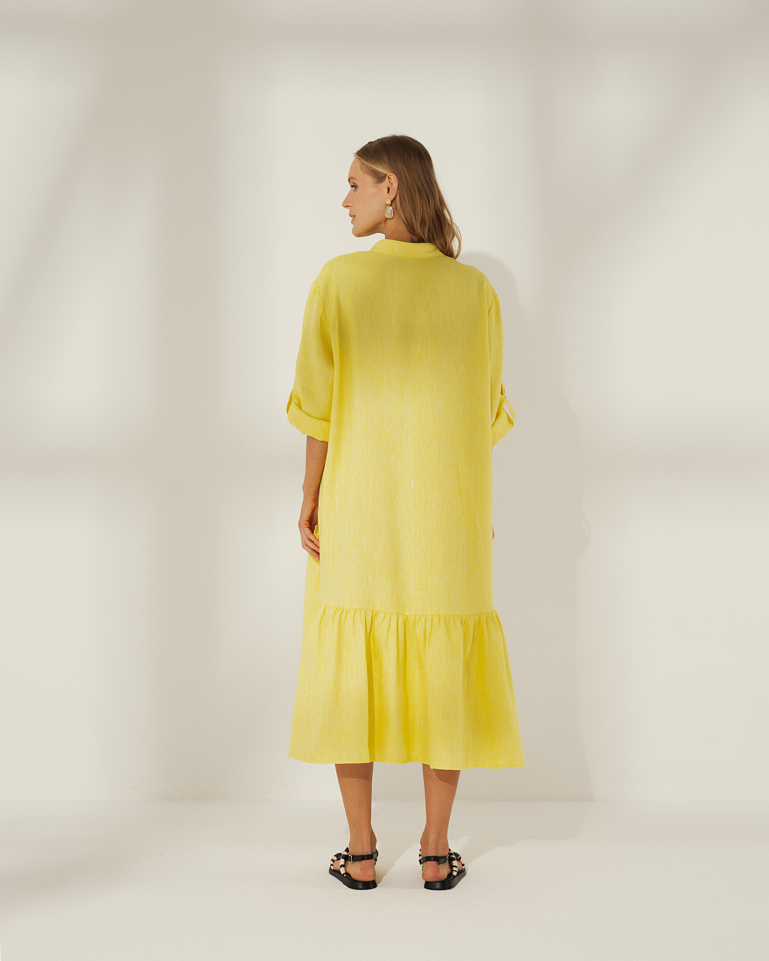 Съемка каталога для бренда одежды из Льна. Букалова Людмила — фотограф для брендов одежды в Москве