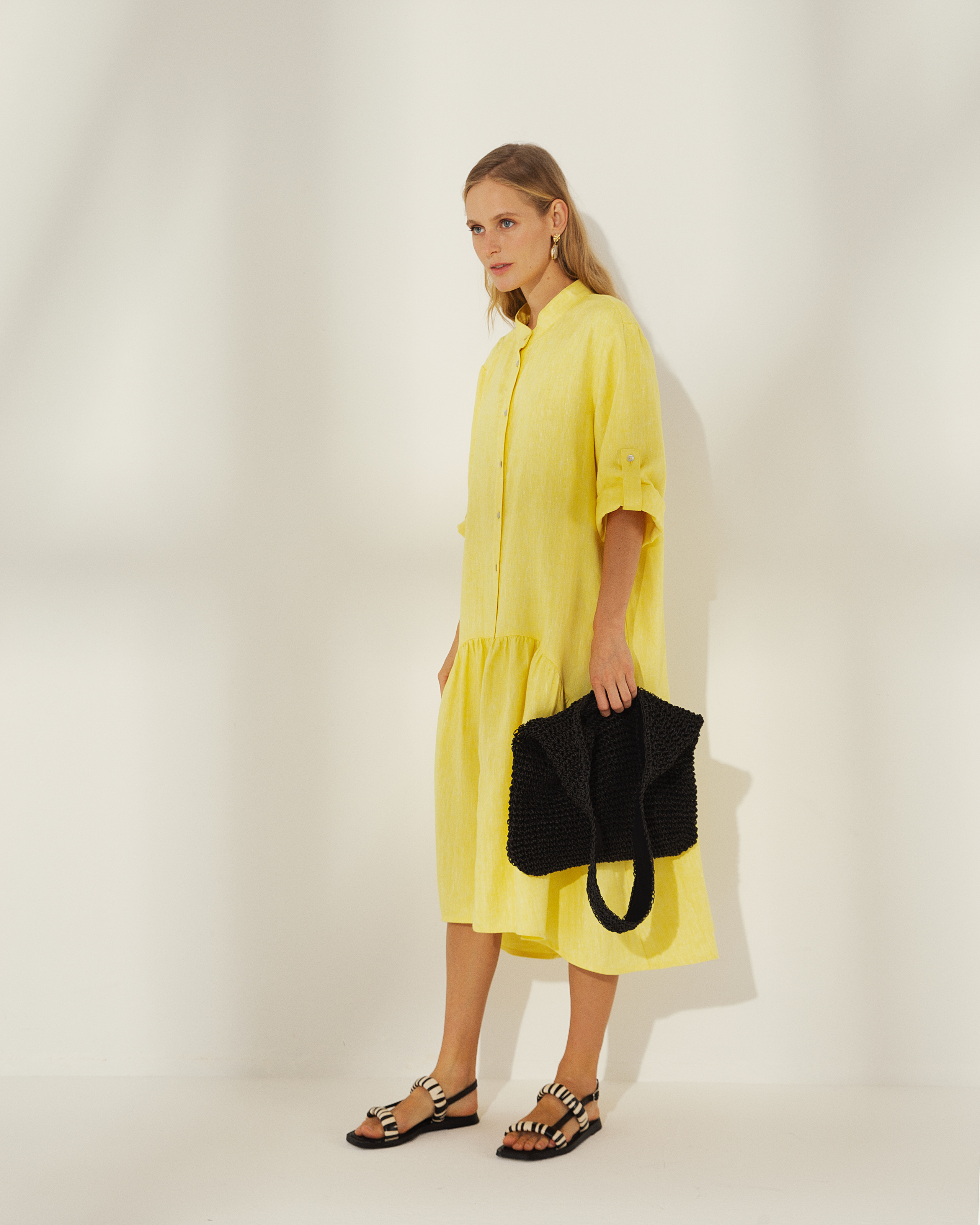 Съемка каталога для бренда одежды из Льна. Букалова Людмила — фотограф для брендов одежды в Москве