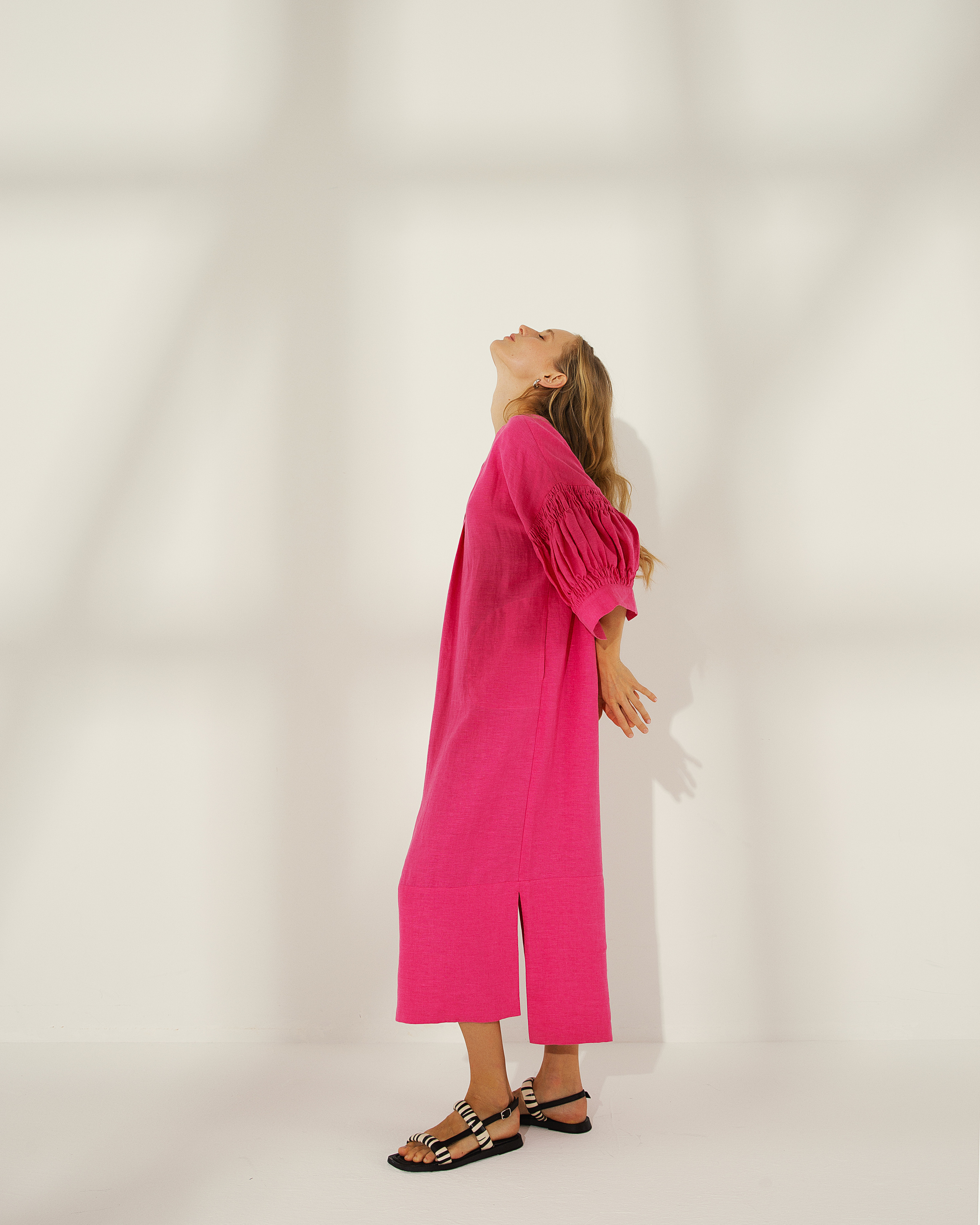 Съемка каталога для бренда одежды из Льна. Букалова Людмила — фотограф для брендов одежды в Москве