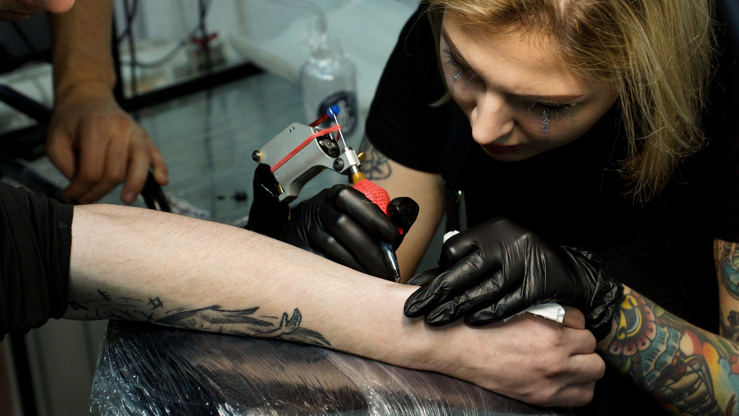 Хеллуин в тату студии. Женский фотограф Омск, Екатерина Петрова