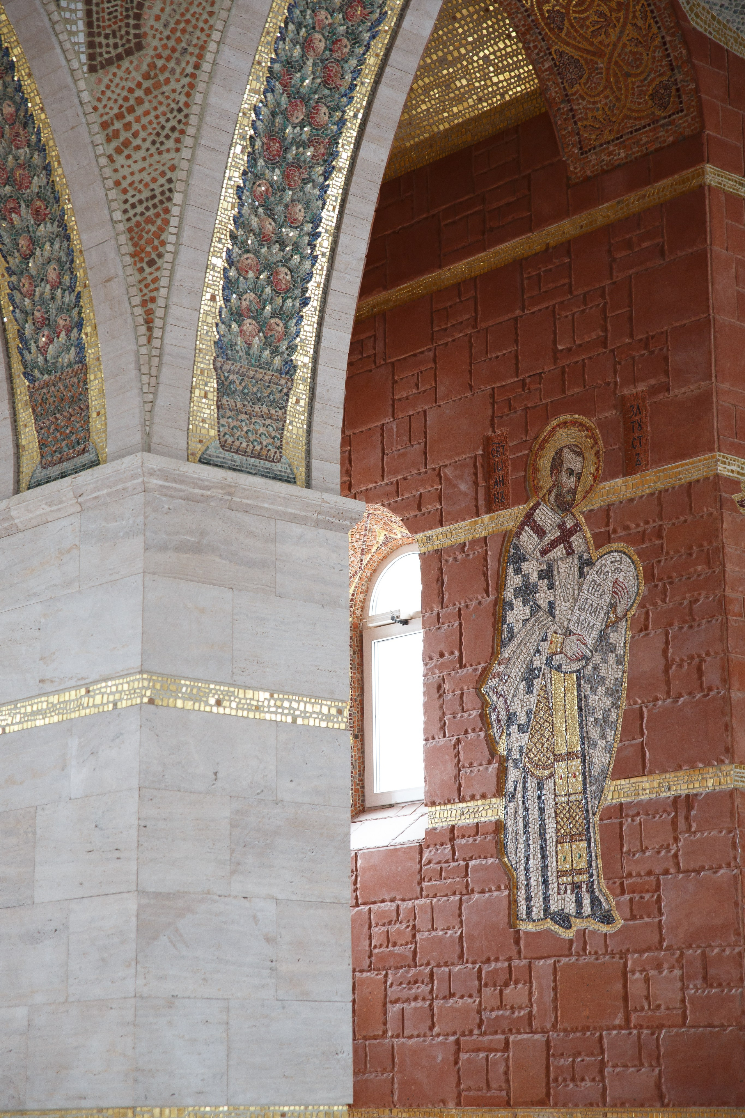 Успенский собор в монастыре Бештау. НИИКОРОВИН- мастерская мозаики и монументального искусства