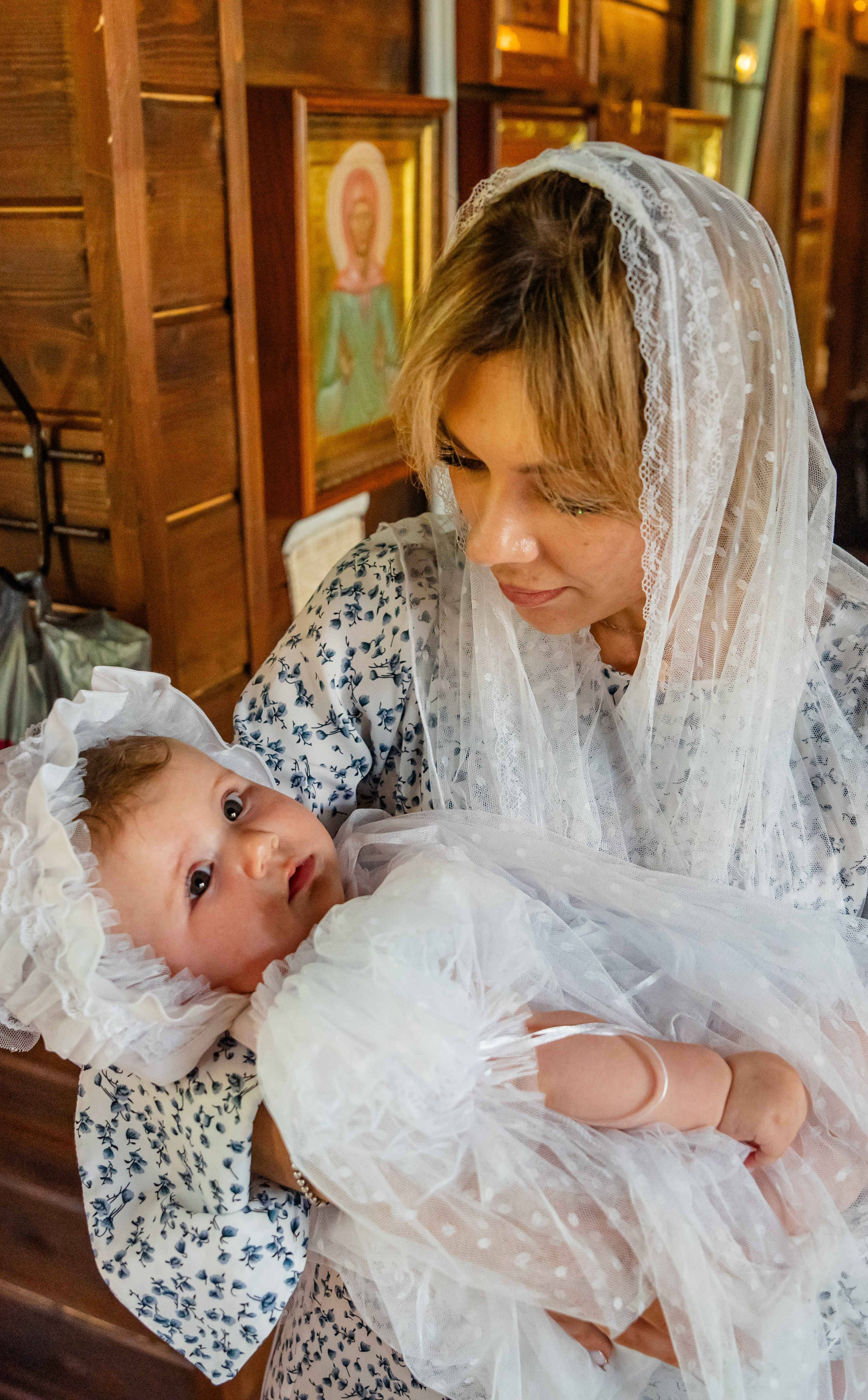 Таинство Крещения Евгении. Крамер Юлиана детский и семейный фотограф