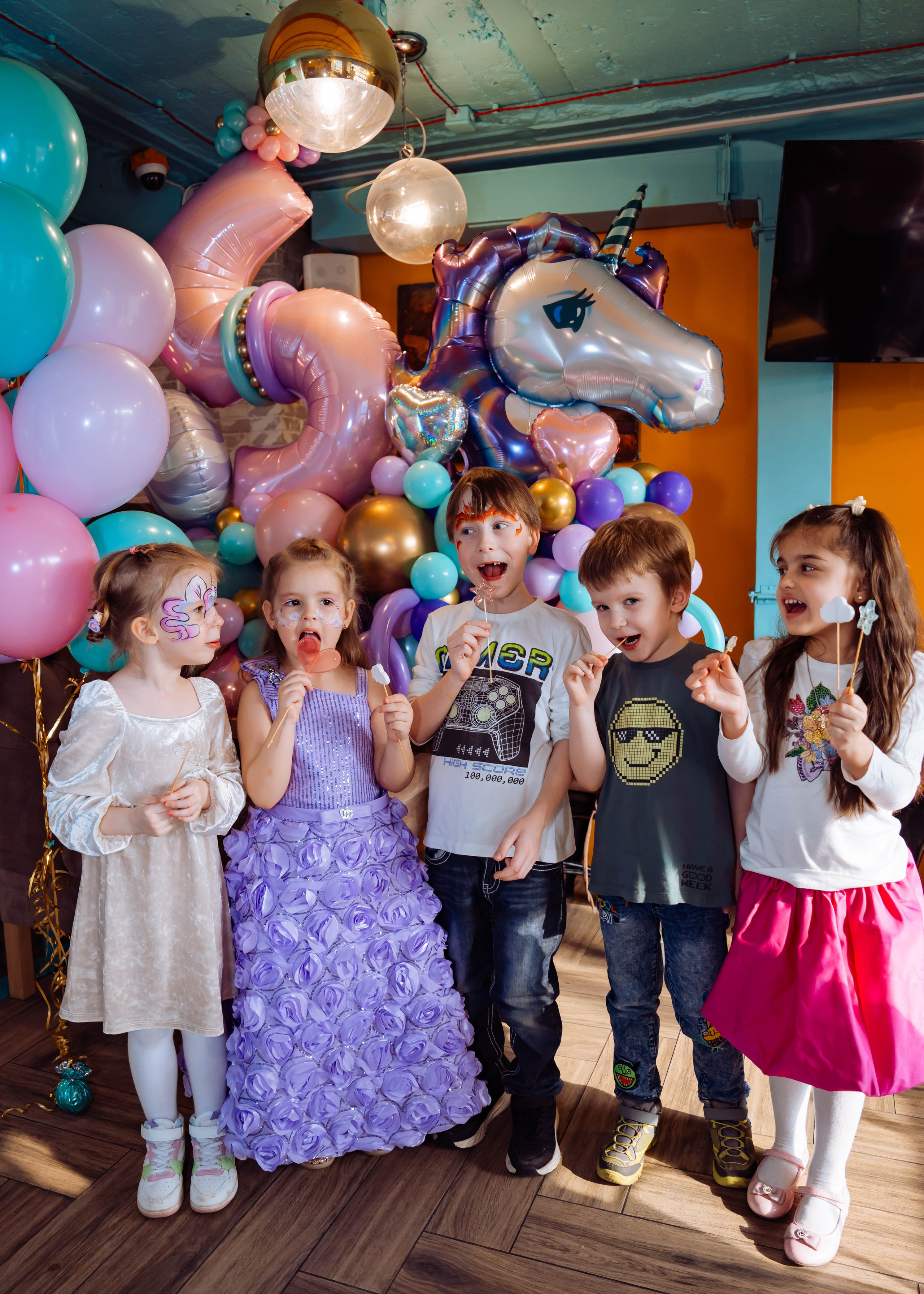 День Рождения с Единорожкой. Крамер Юлиана детский и семейный фотограф