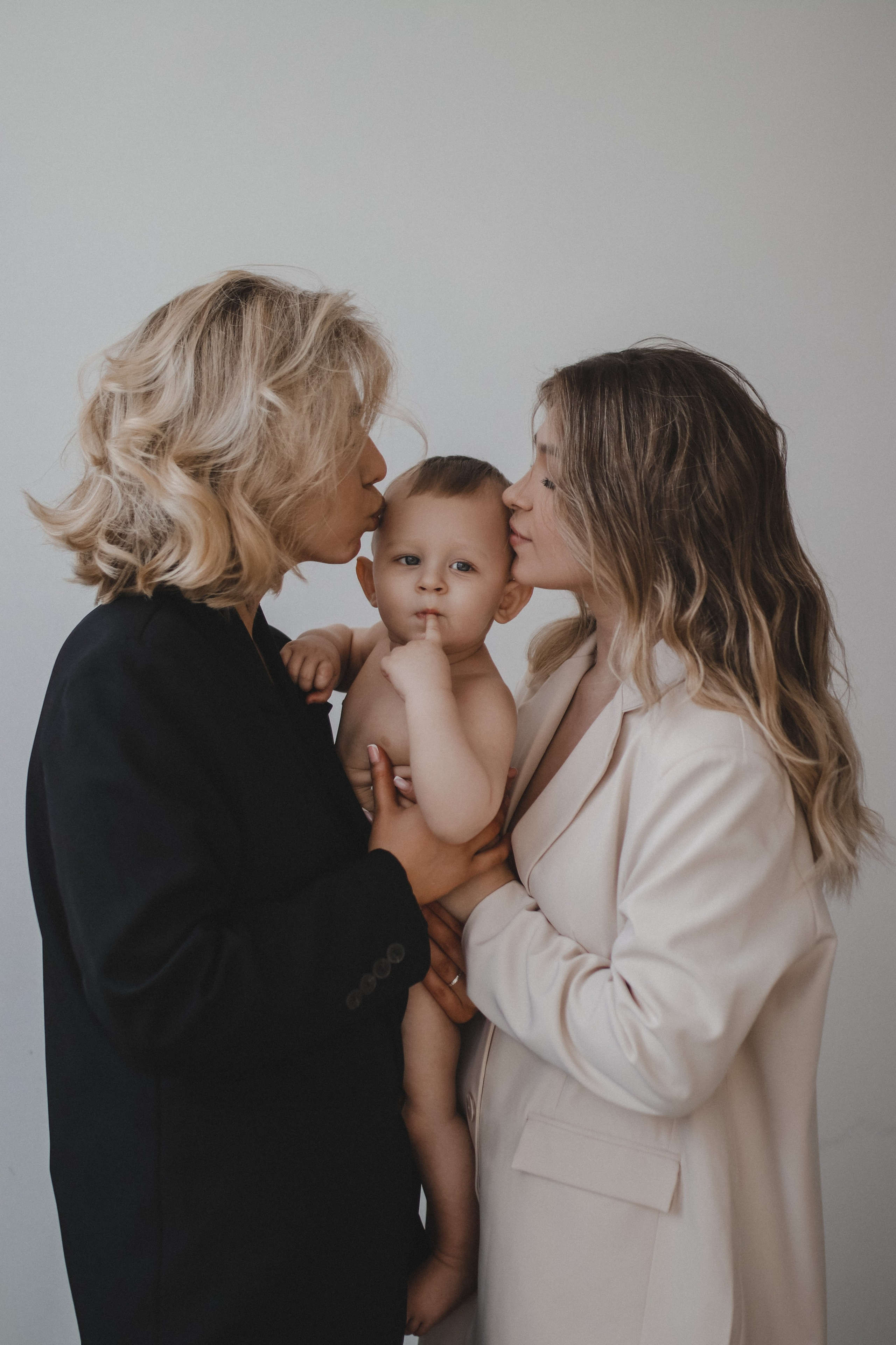 История троих: мама, крестная и малыш. Оксана Чистова свадебный фотограф | Москва и Питер